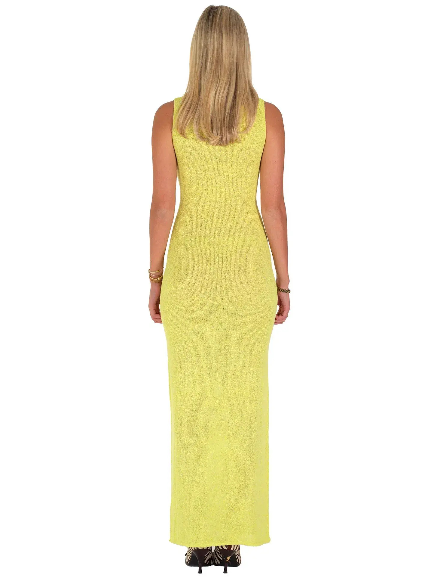 I am Delilah Giselle Maxi Dress in Lemon Size 6 - Image 3