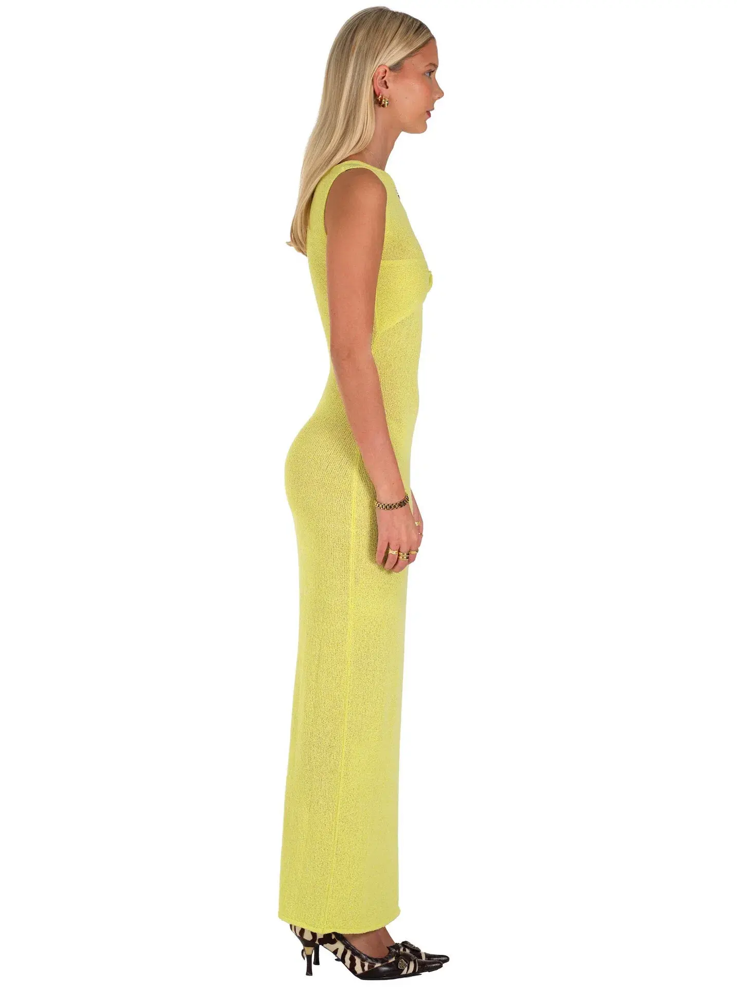 I am Delilah Giselle Maxi Dress in Lemon Size 6 - Image 2