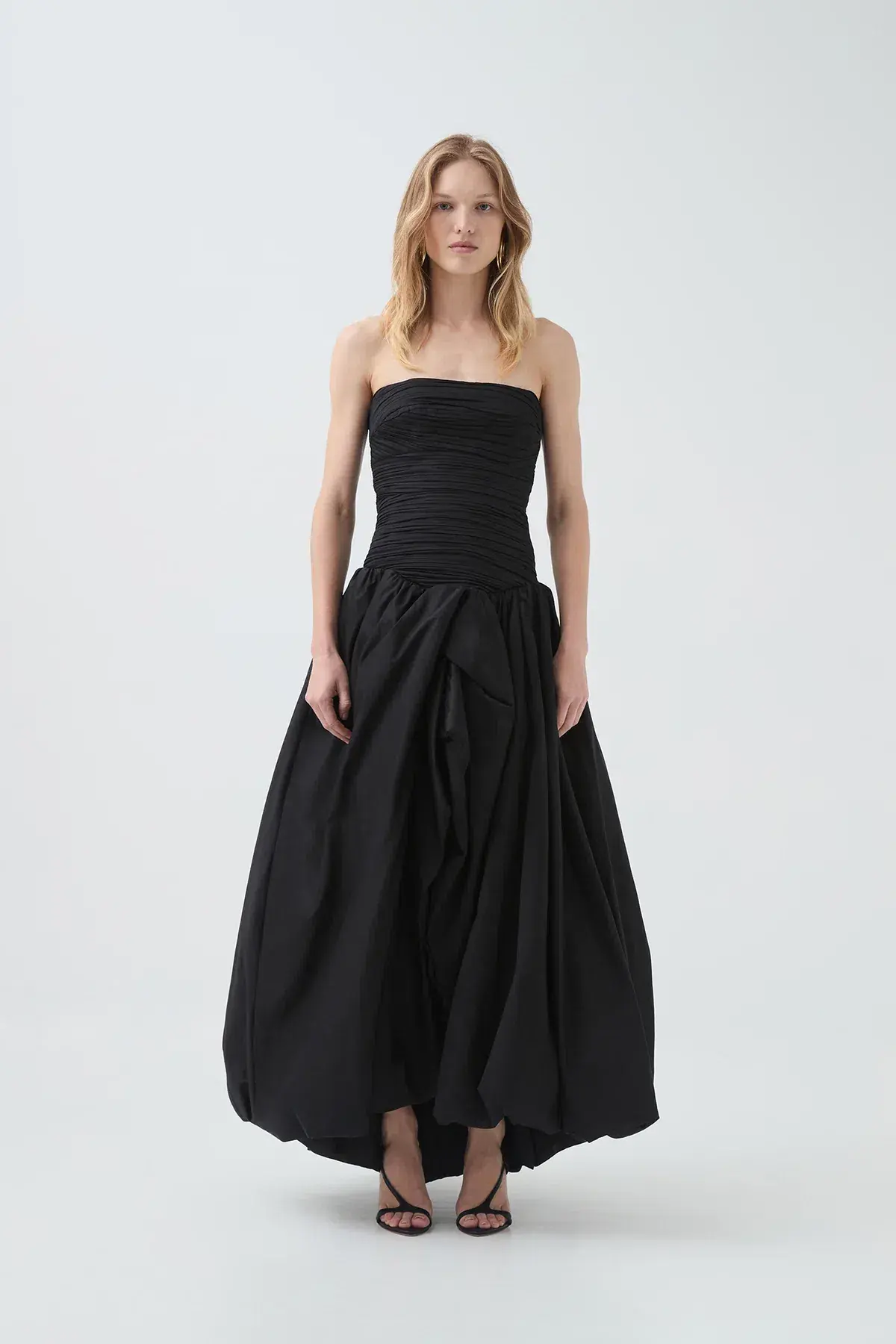 Aje Violette Bubble Hem Maxi Black Size 8 - Image 3