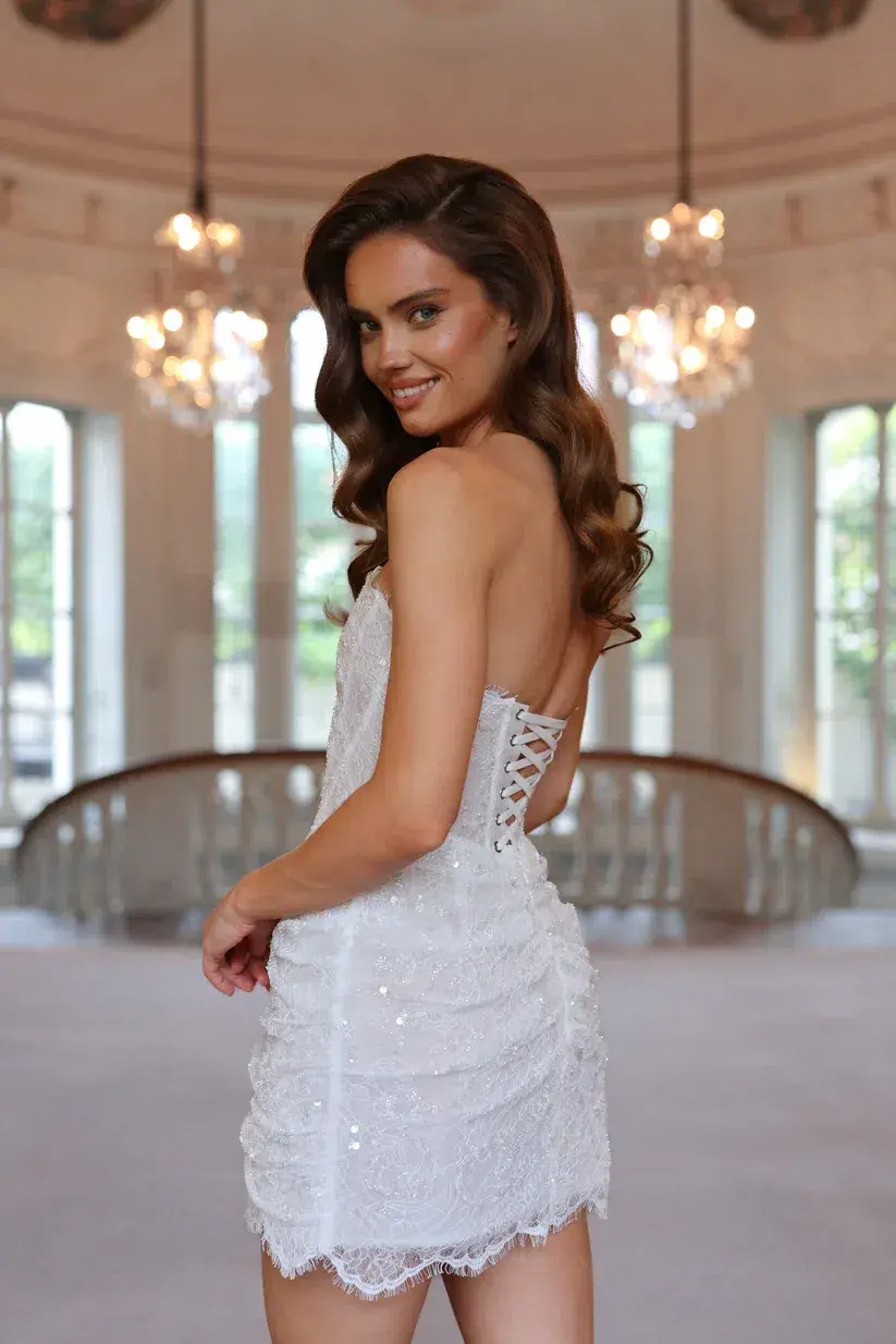 Rosie Etienne Hope Mini White Size AU 8 - Image 2
