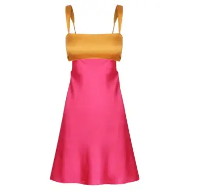Hansen and Gretel Honeydew Two Toned Mini Dress Size 8/S - Image 2