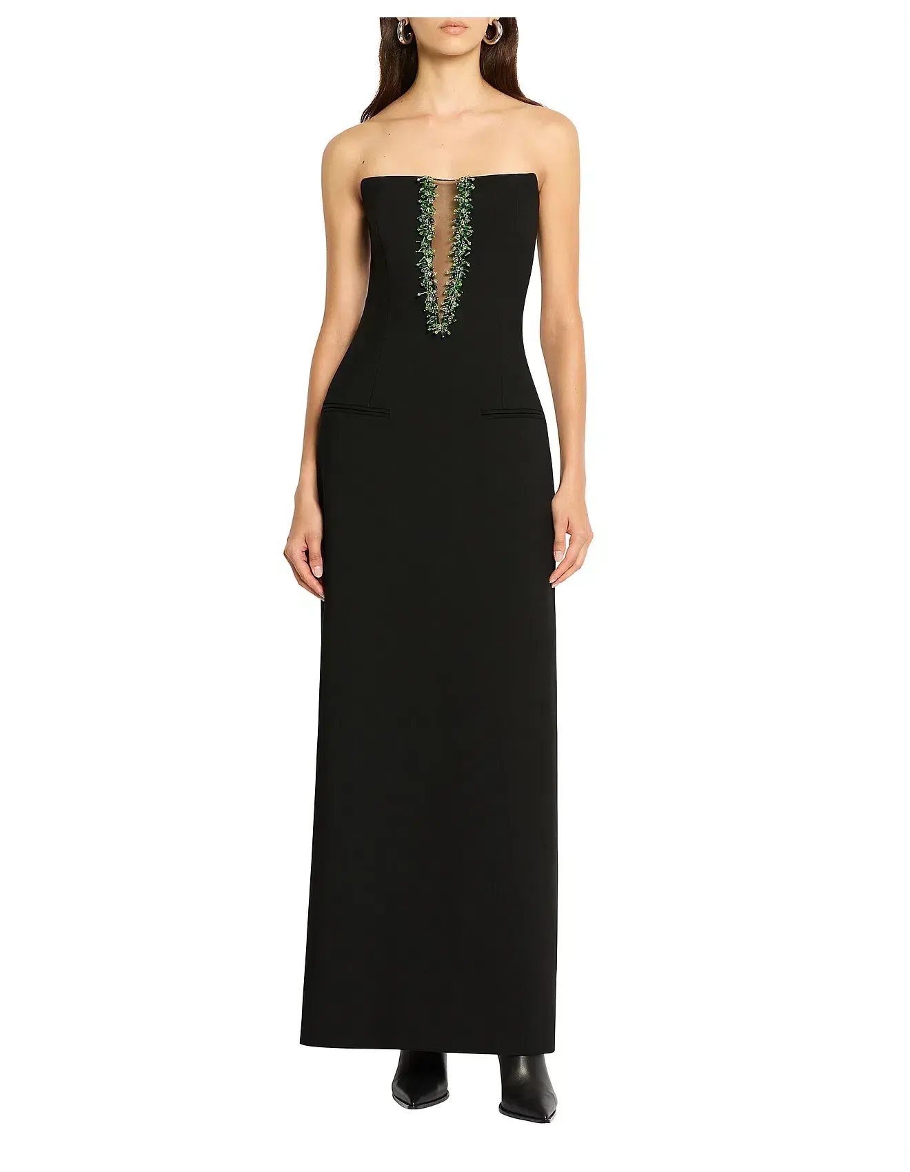 Sass and Bide Hanging Garden Maxi Dress Black  Size 10 - Image 1