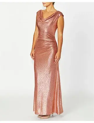 Anthea Crawford ELSIE DARK MAUVE GOWN Size 18 for rent on The Volte - main image