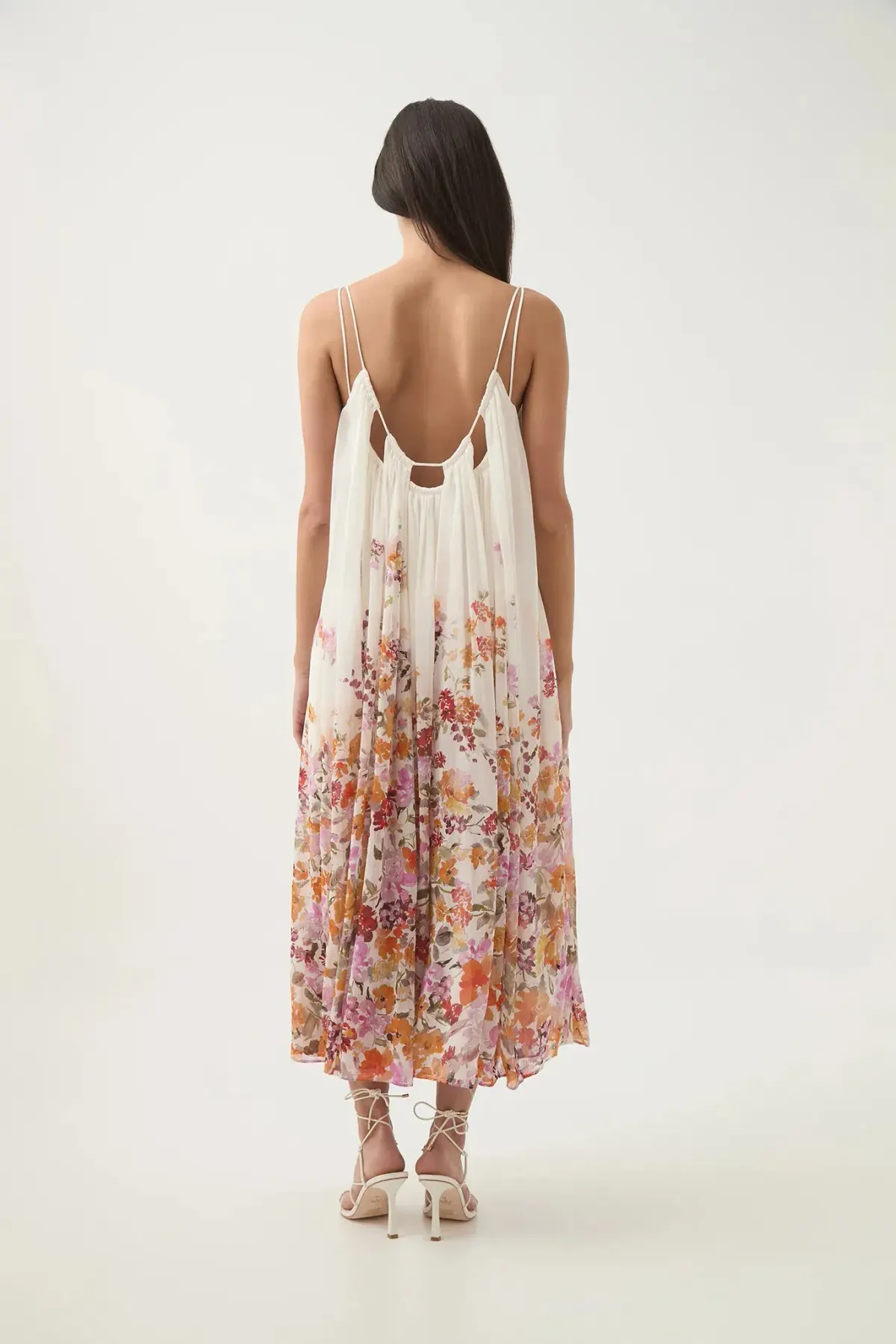 AJE Boeri Border Floral Print Midi Dress Size 8 - Image 2