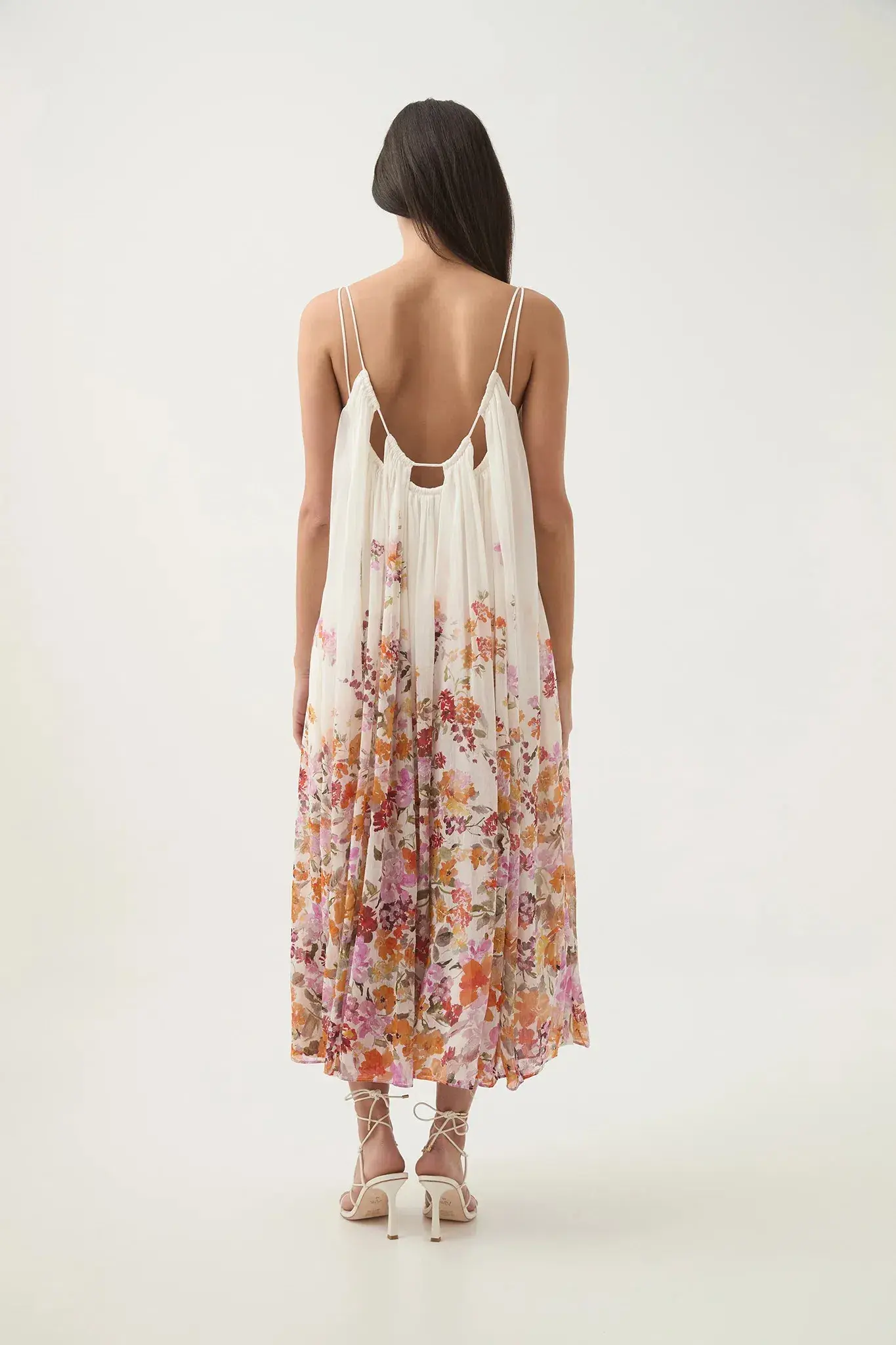 AJE Boeri Border Floral Print Midi Dress Size 8 - Image 2