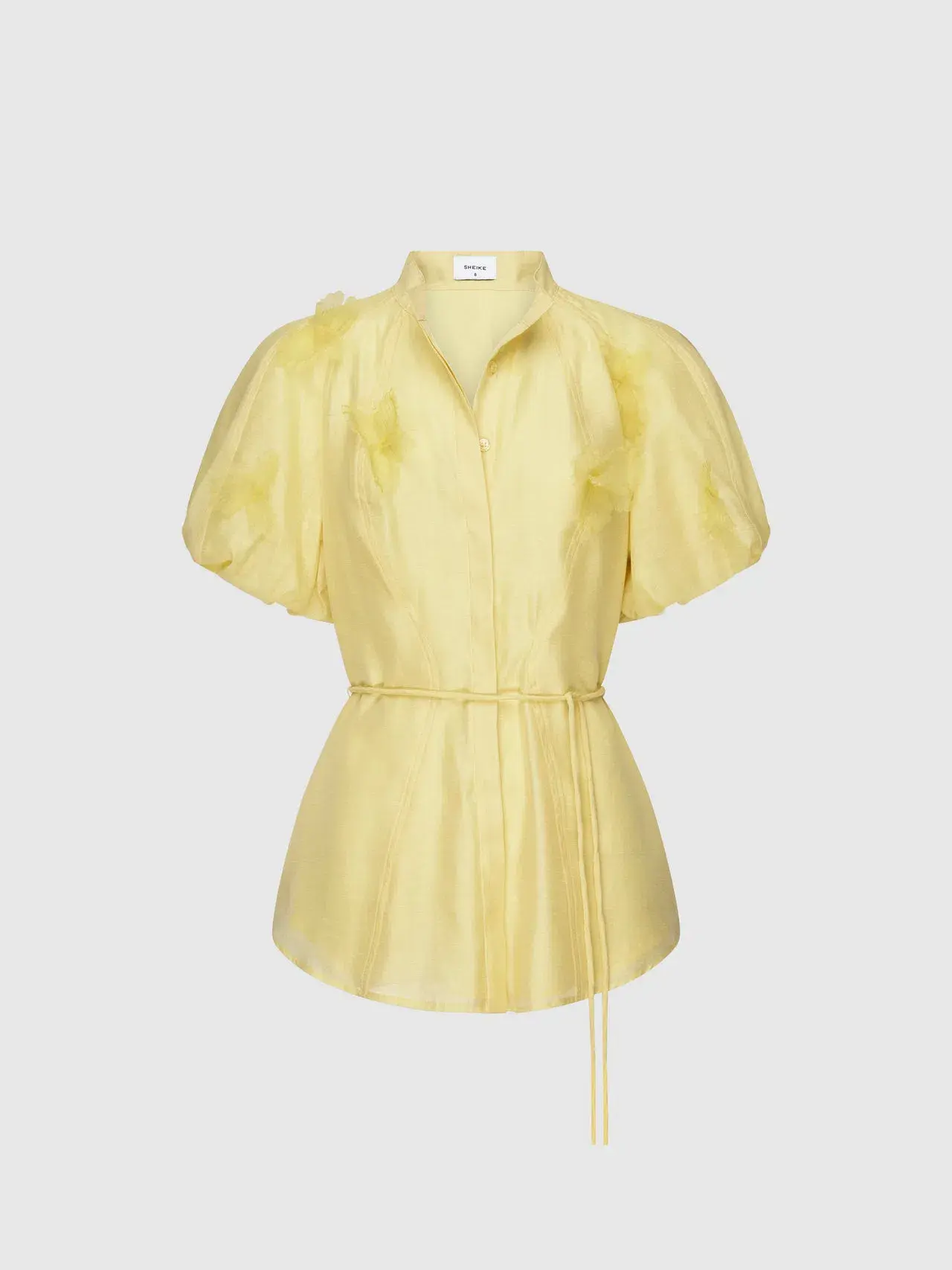 Sheike Rose Garden Shirt Yellow Size 6  - Image 5