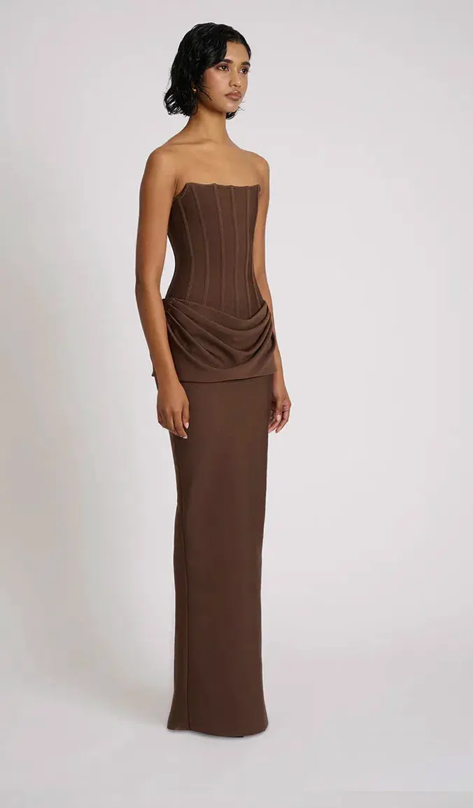 Eliya the Label Hilda Gown Brown Size AU 12 - Image 2