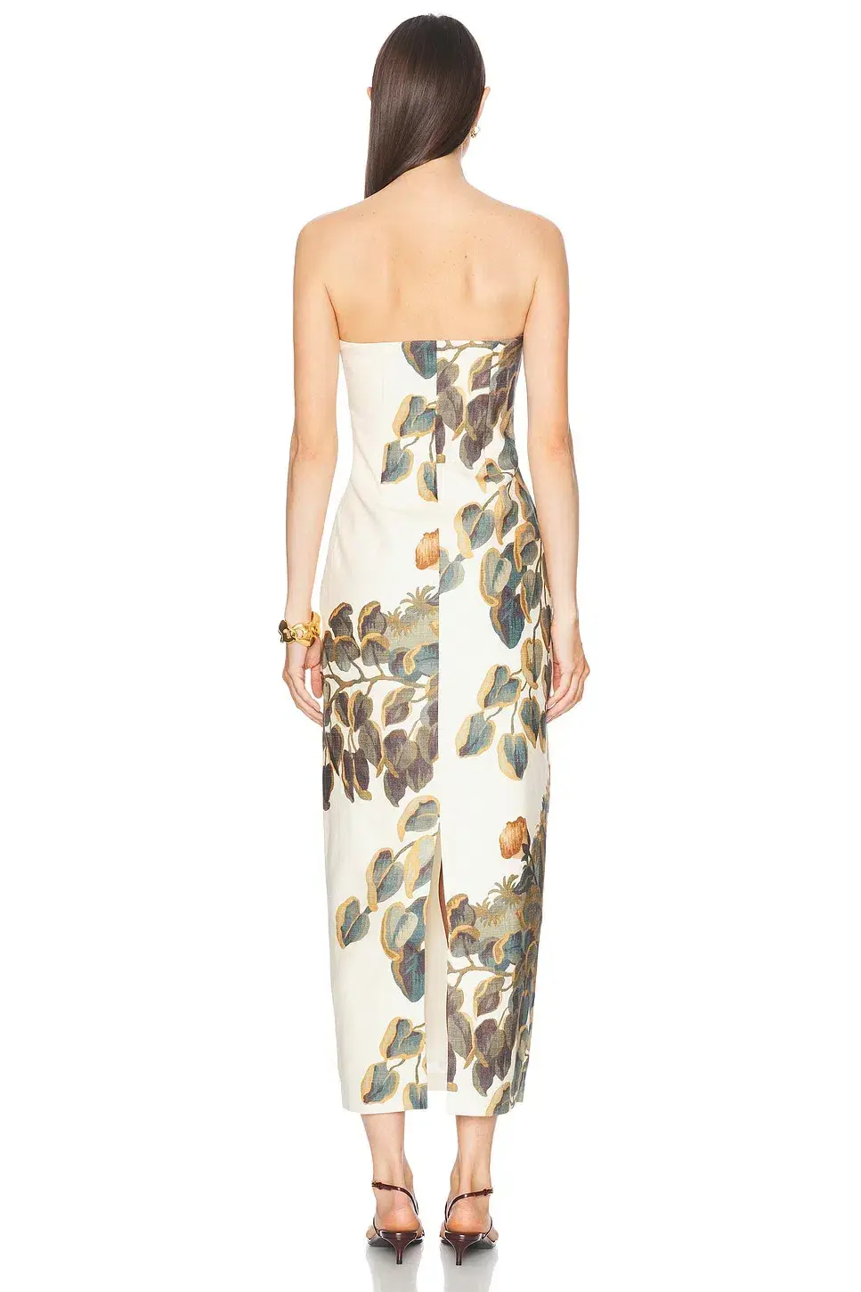 SIR Evalita Column Dress Midi Pine Valley Size AU 10 - Image 3