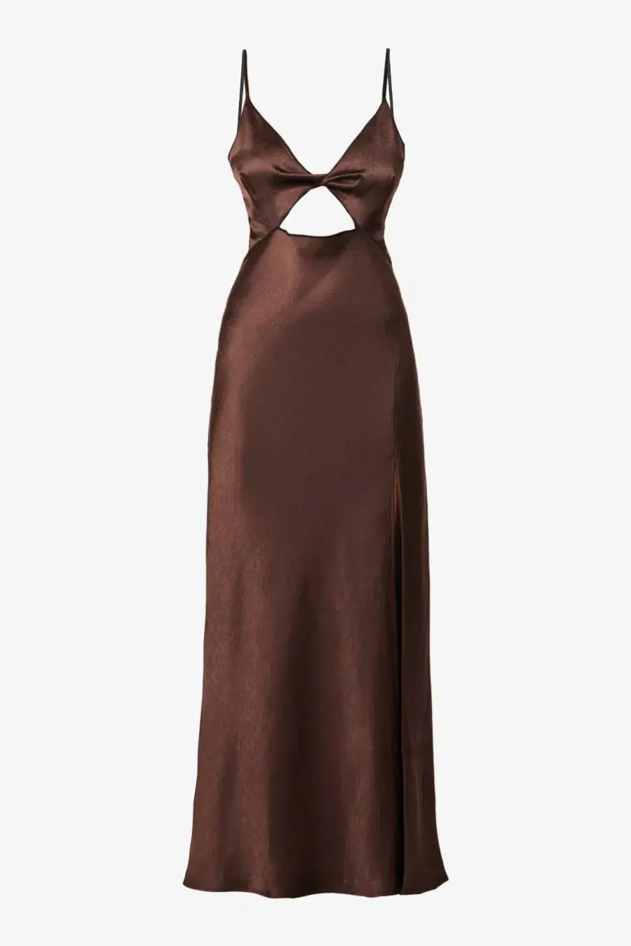 Bec and Bridge Hazel Maxi Dress in Chocolate Size AU 6 - Image 3