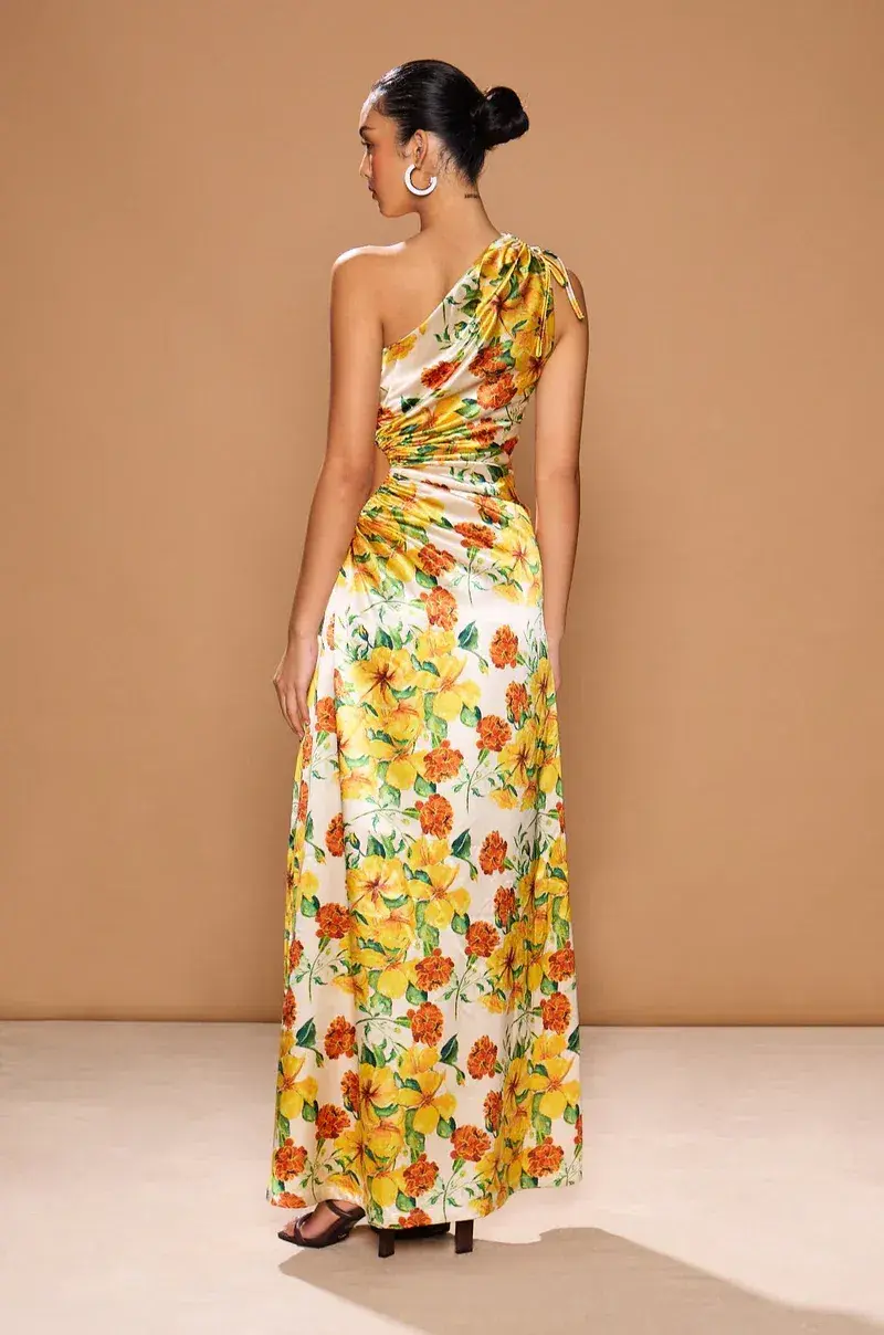 Sonya Moda Nour Yarden Floral Dress Floral Size 6 - Image 4