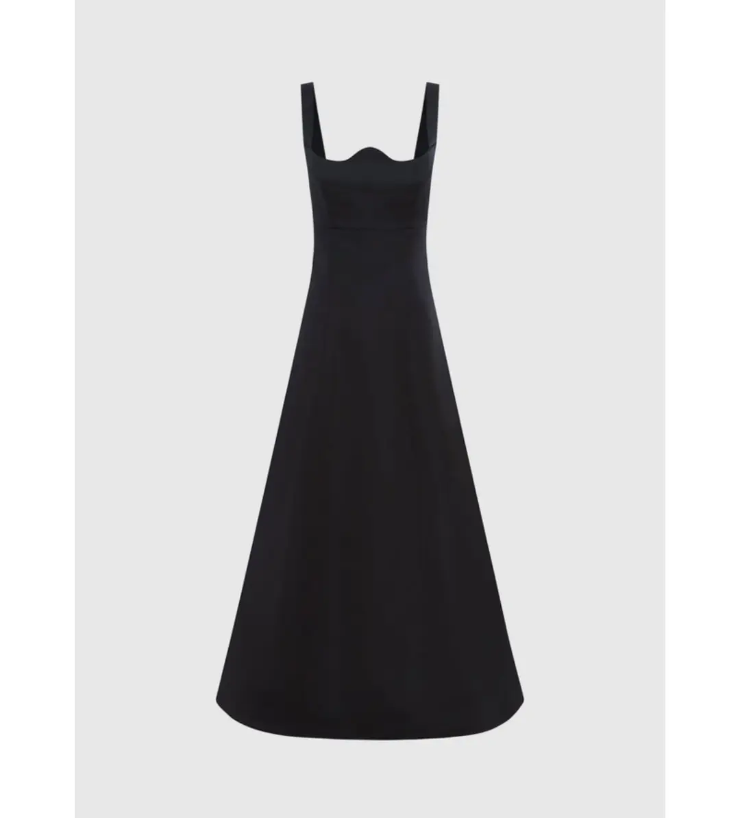 Leo Lin Odette Midi Dress Black Size 18 for rent on The Volte - main image