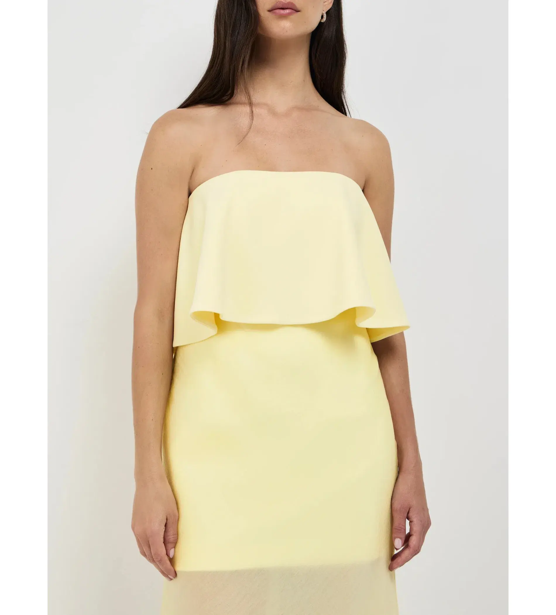 Sheike Gemini Maxi Dress Yellow Size AU 10 - Image 4