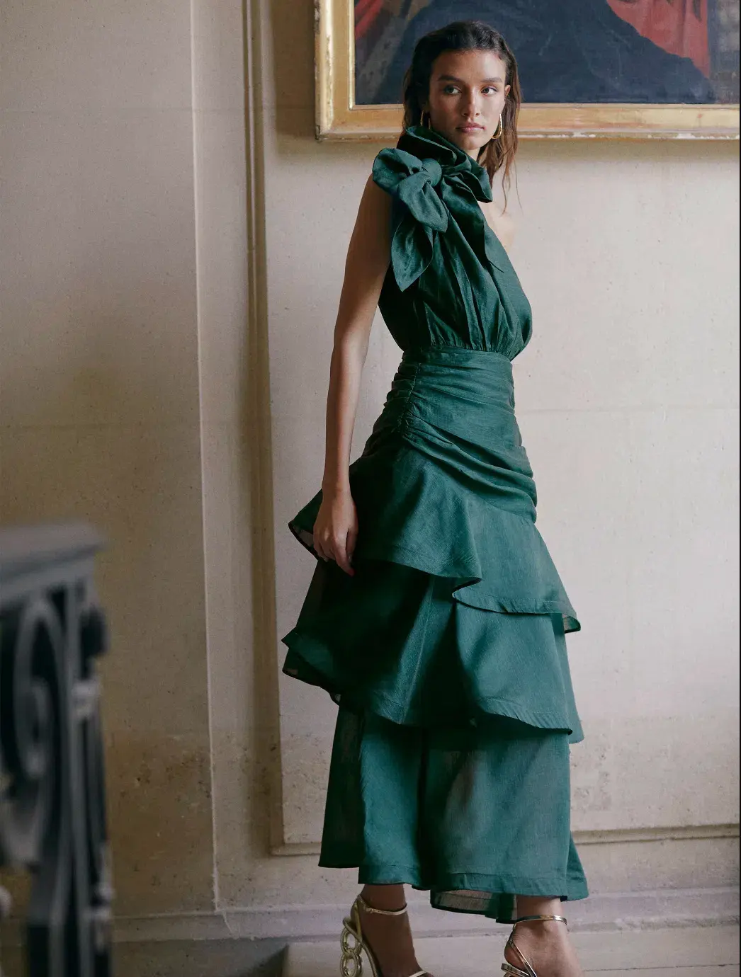 Sheike Casablanca Maxi Dress in Green Size AU6 - Image 1