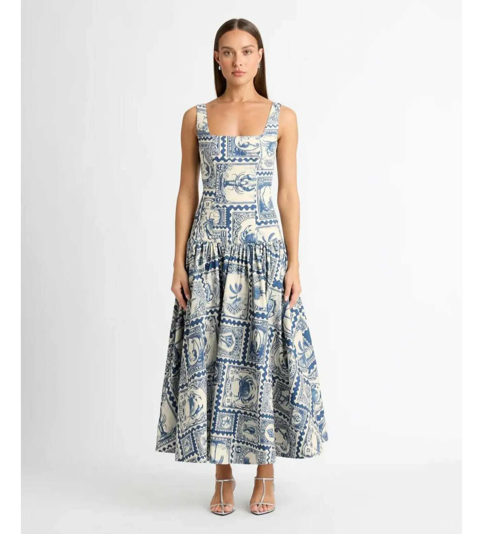 Sheike Bermuda Post Maxi Dress Multi Size AU 8 - Image 1