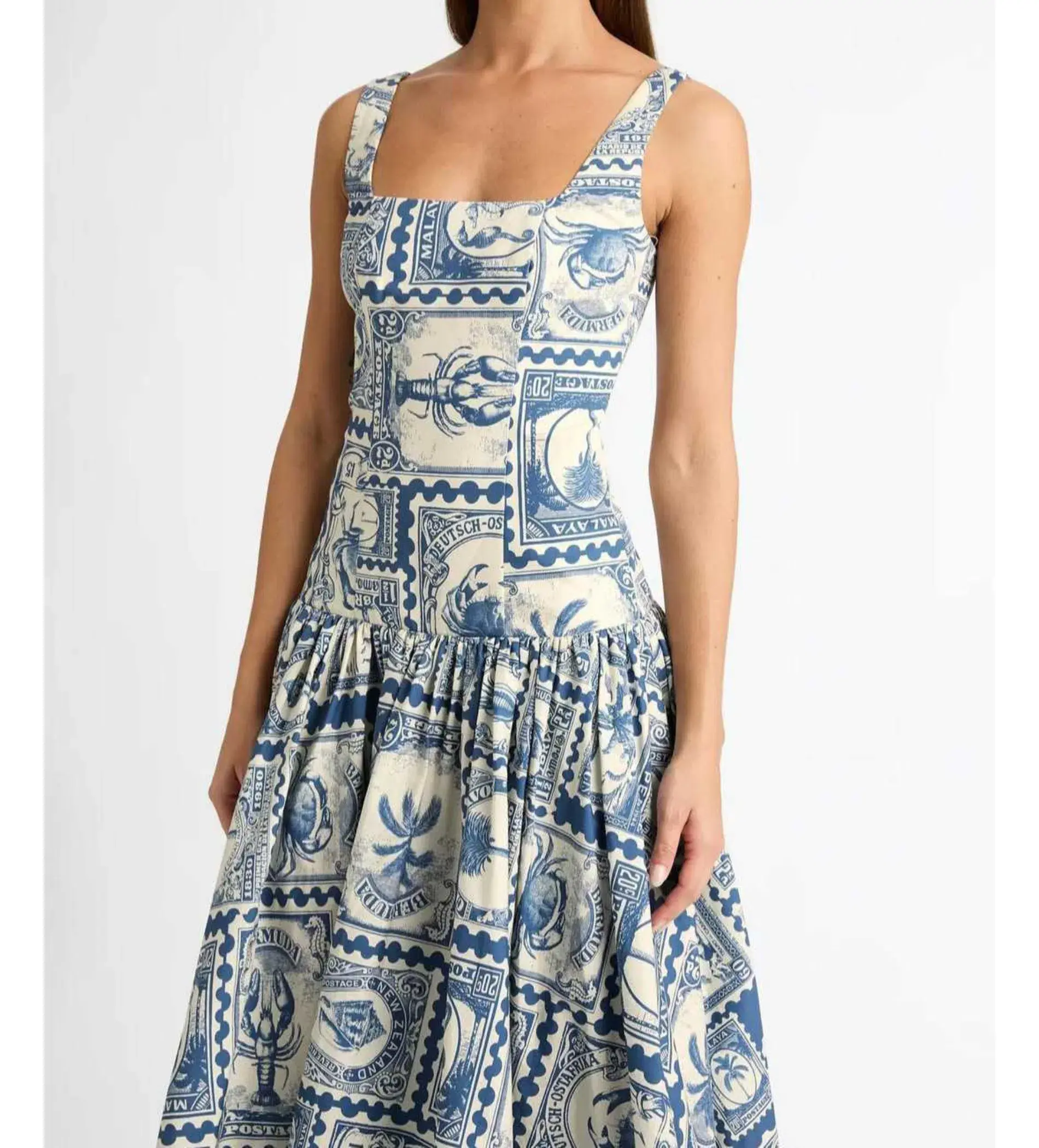 Sheike Bermuda Post Maxi Dress Multi Size AU 8 - Image 5