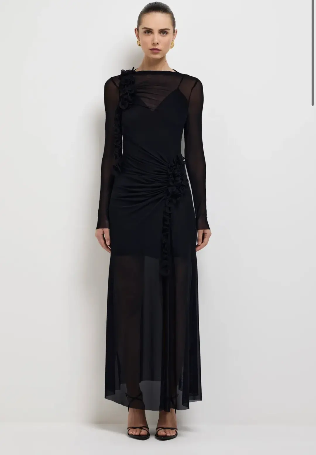 Sheike Odesse Dress in Black Size AU12 for rent on The Volte - main image