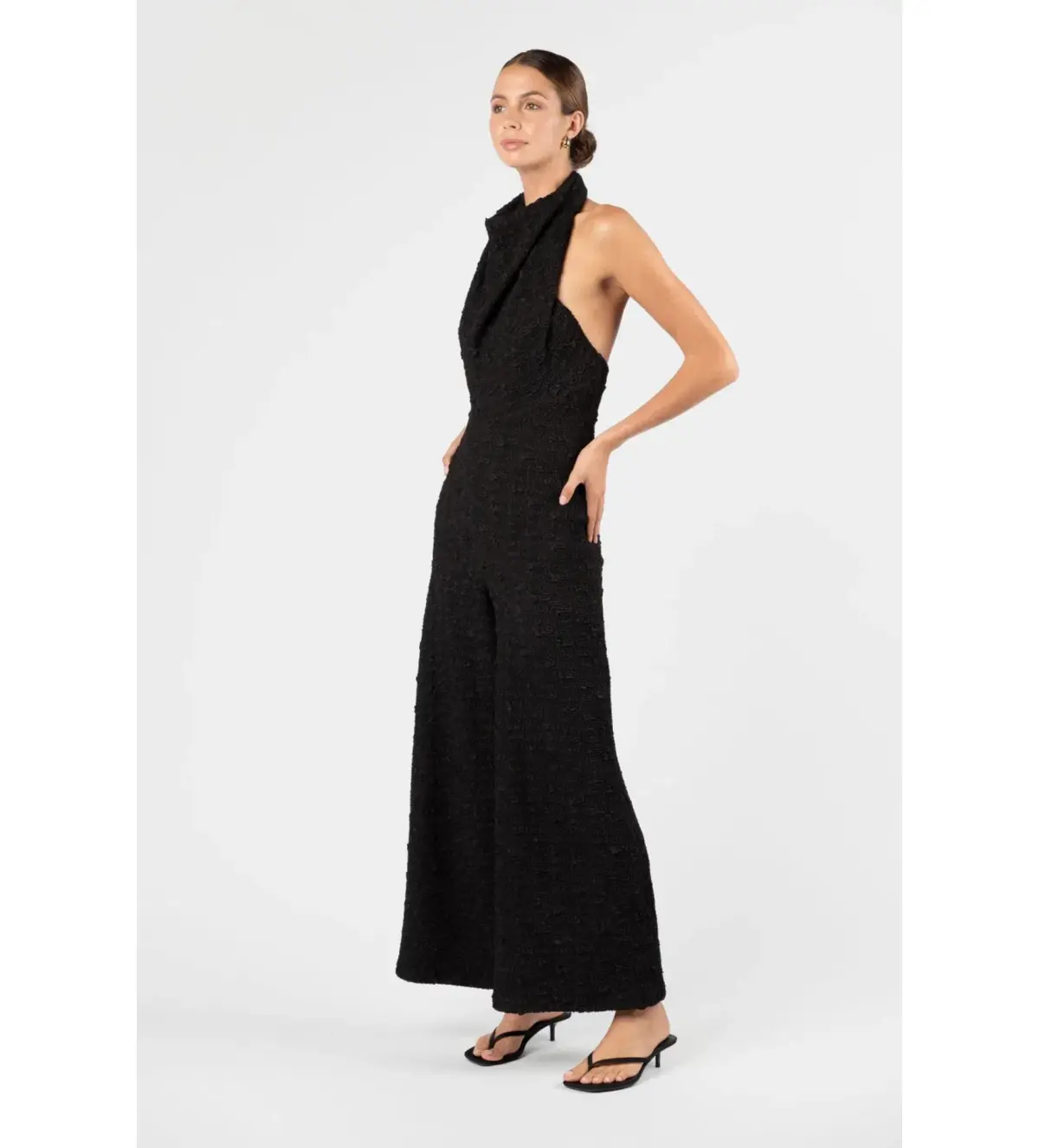 One Fell Swoop- Emmel Jumpsuit In Caviar Rose Size AU 14 - Image 2