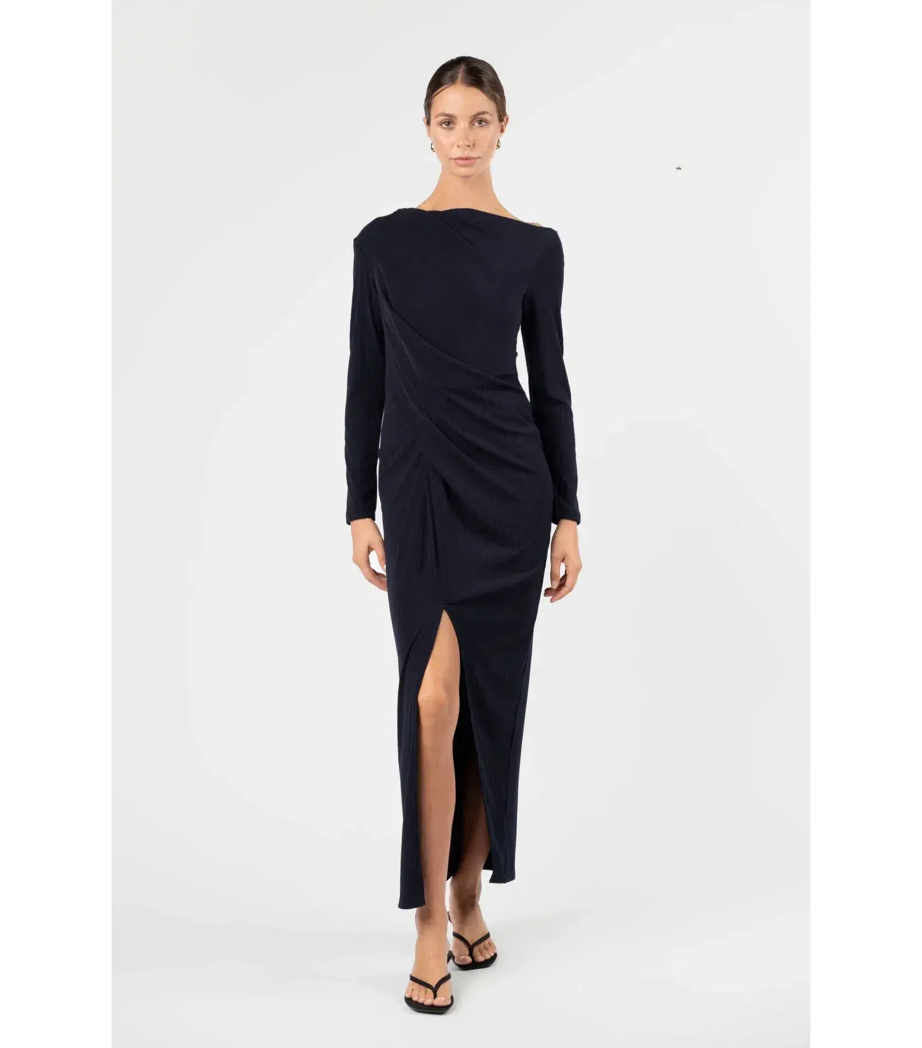 One Fell Swoop Kat Maxi Dress in Midnight Size AU 14 - Image 1