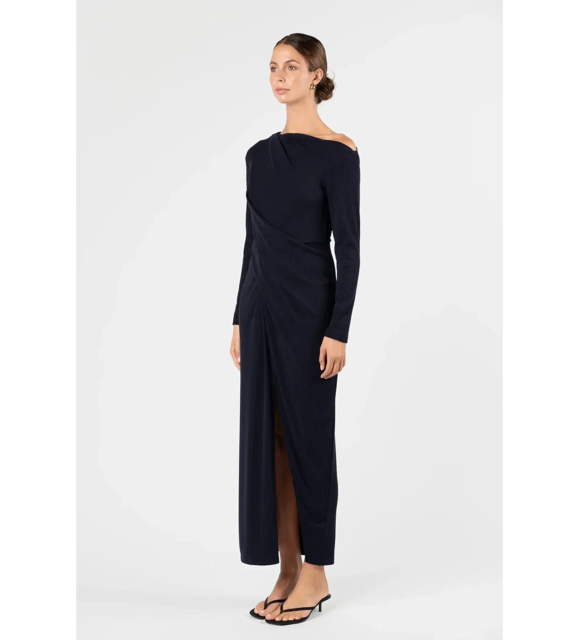 One Fell Swoop Kat Maxi Dress in Midnight Size 16 - Image 3