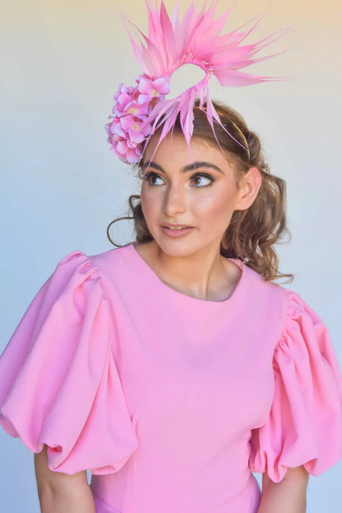 Sonlia Fashion Valentina Millinery in Pink - Image 2