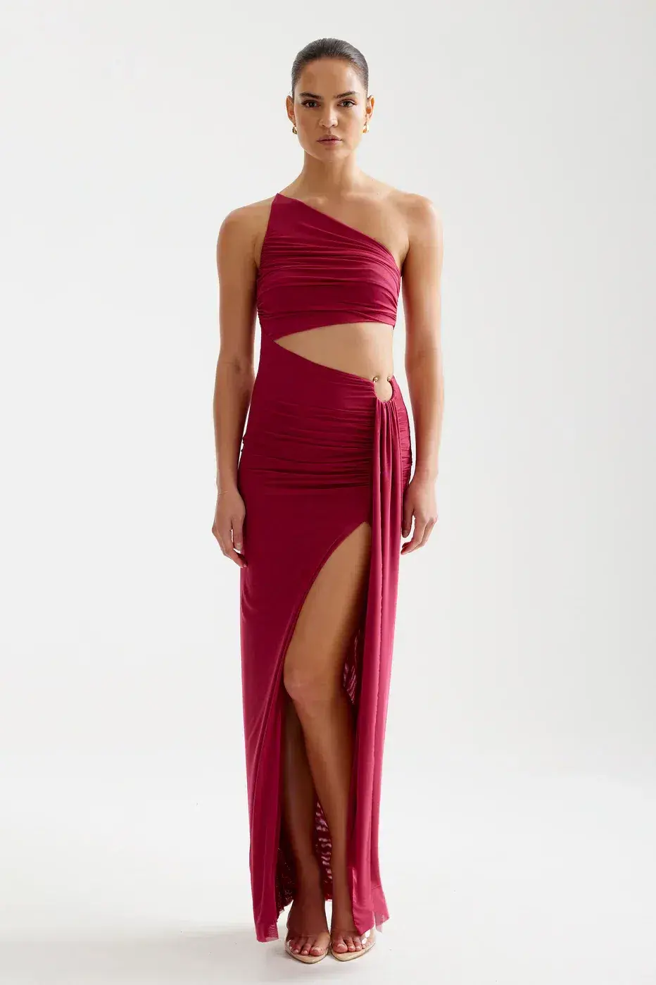 Lexi Asha Maxi Dress in Wine Size 12  - Image 1