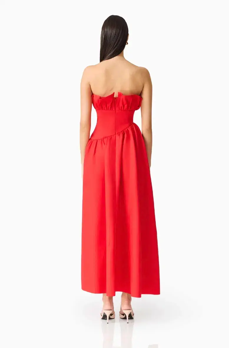 Elliatt Laurel Maxi Dress Red Size S / AU 8 - Image 3