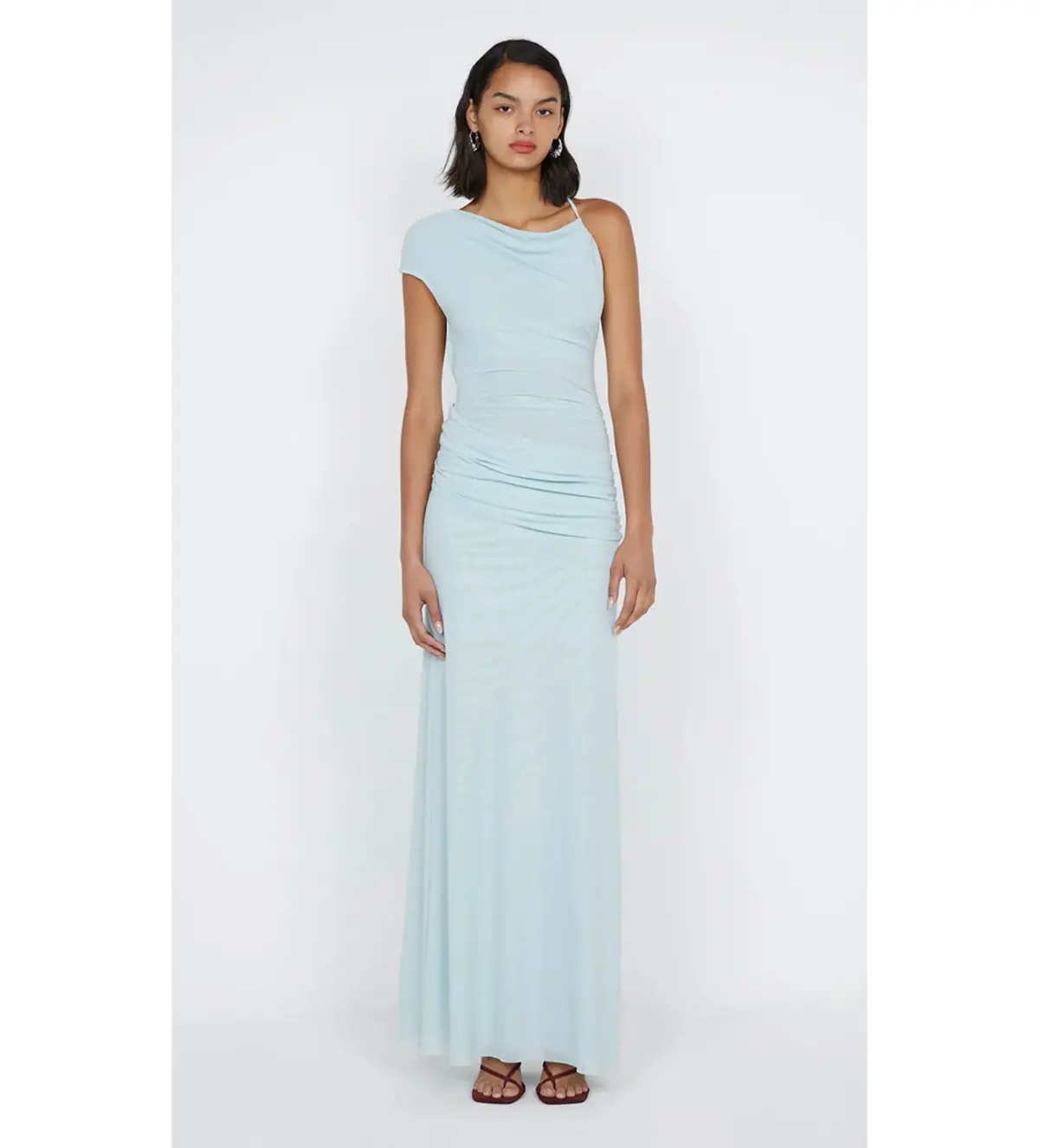 Bec & Bridge Alara Asym Maxi Dress Ocean Mist Size 8 - Image 1