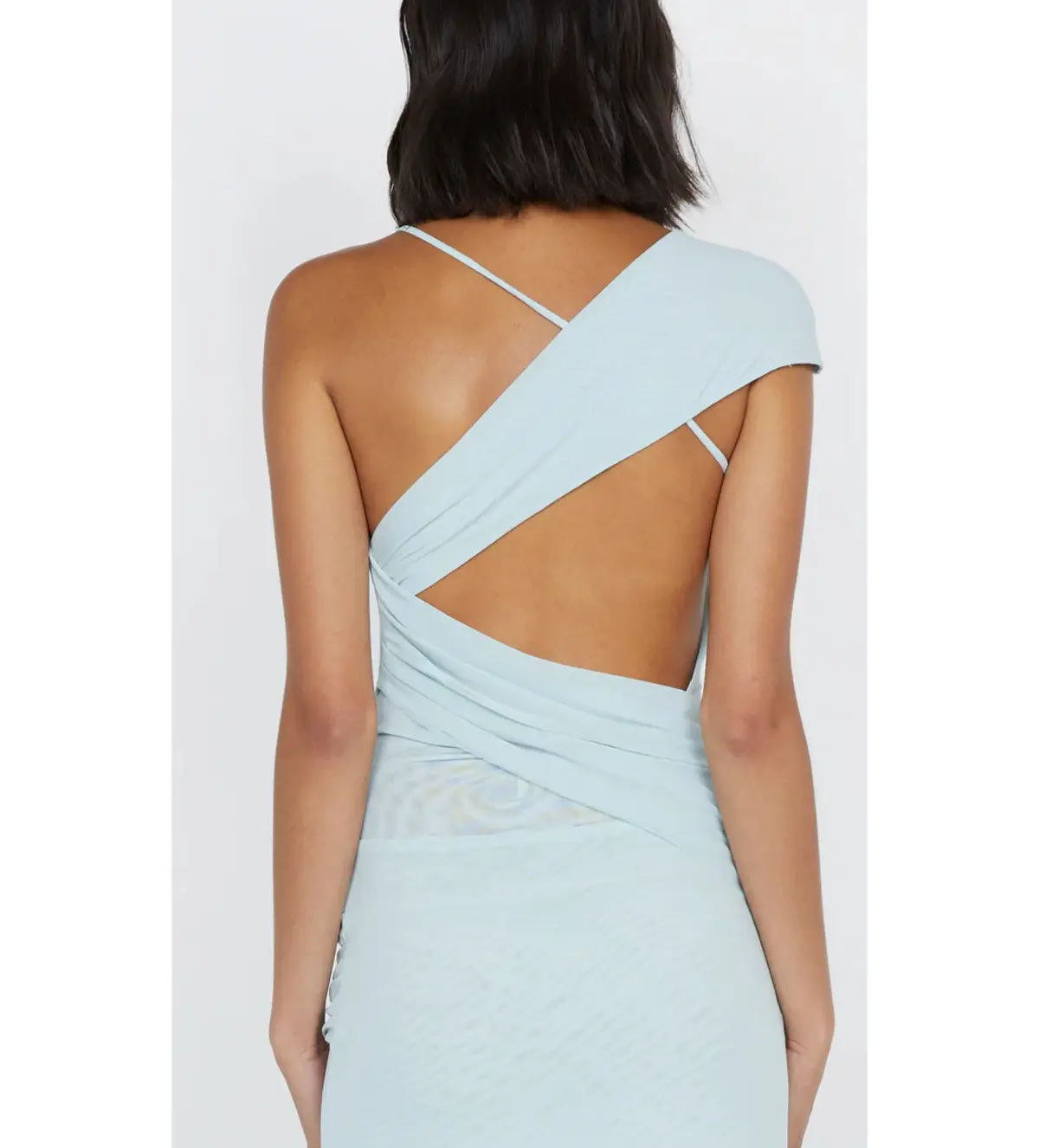 Bec & Bridge Alara Asym Maxi Dress Ocean Mist Size 8 - Image 3