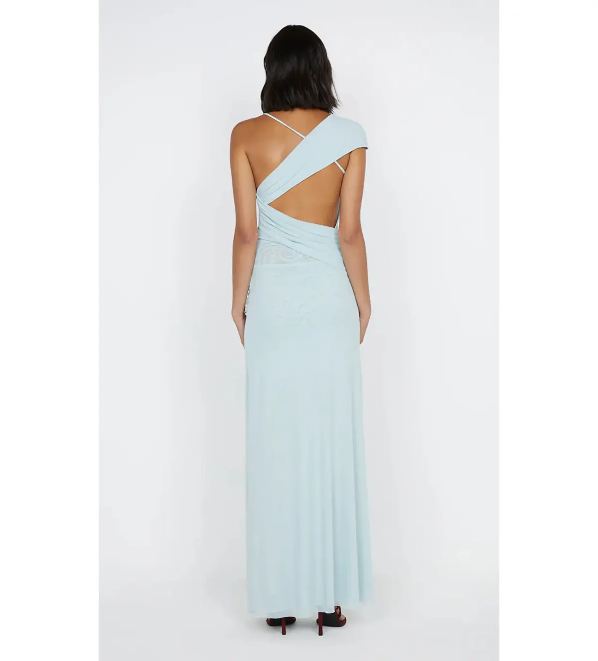 Bec & Bridge Alara Asym Maxi Dress Ocean Mist Size 8 - Image 4