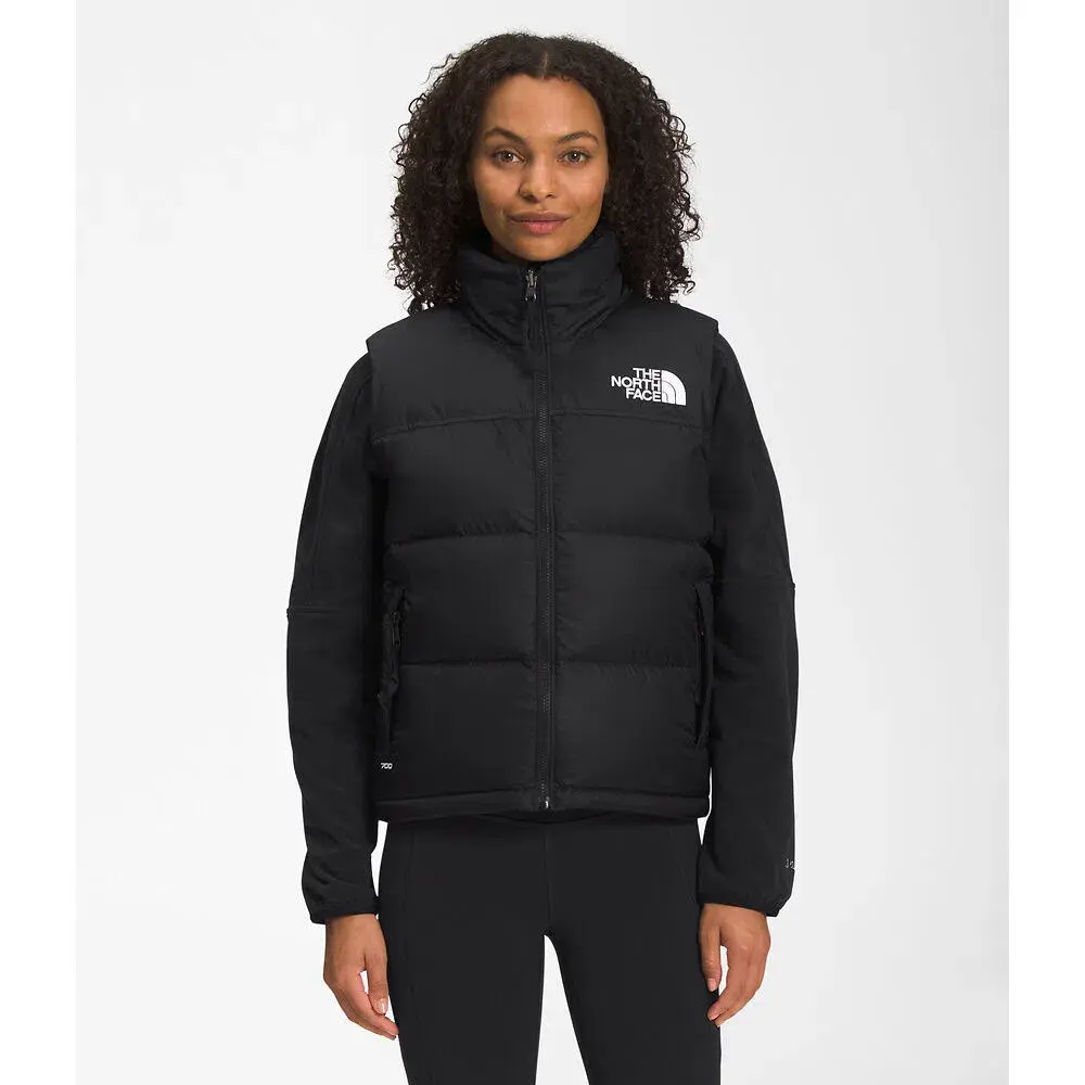 North Face Women's 1996 Retro Nuptse Vest in Black One Size - Image 1