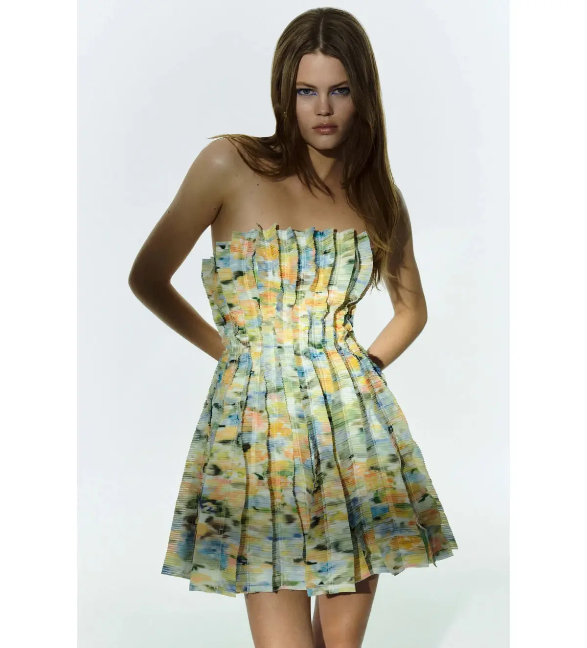 Aje Hybrid Sleeveless Mini Dress in Floral Haze Size AU 4 - Image 2