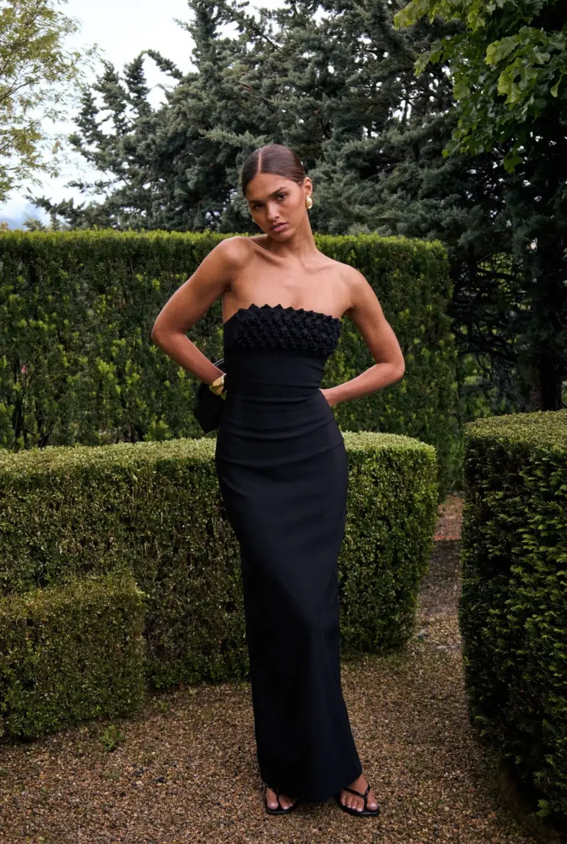 Ance Gria Margo Dress Maxi Black Size 8 - Image 1