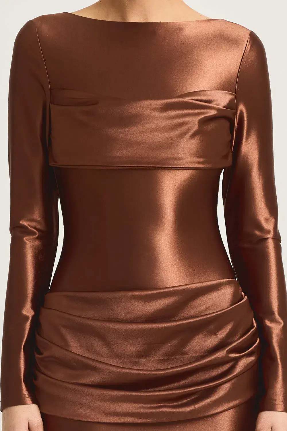 Tojha Hadleigh Maxi Dress Brown Size 10 - Image 5