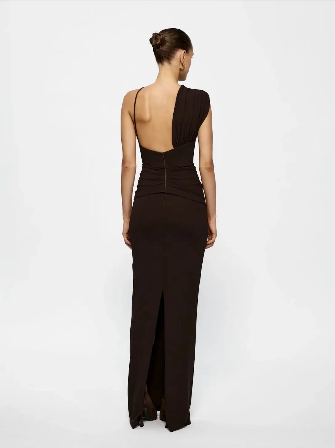 Effie Kats Greer Maxi Gown Coffee Size XS / AU 6-8 - Image 4