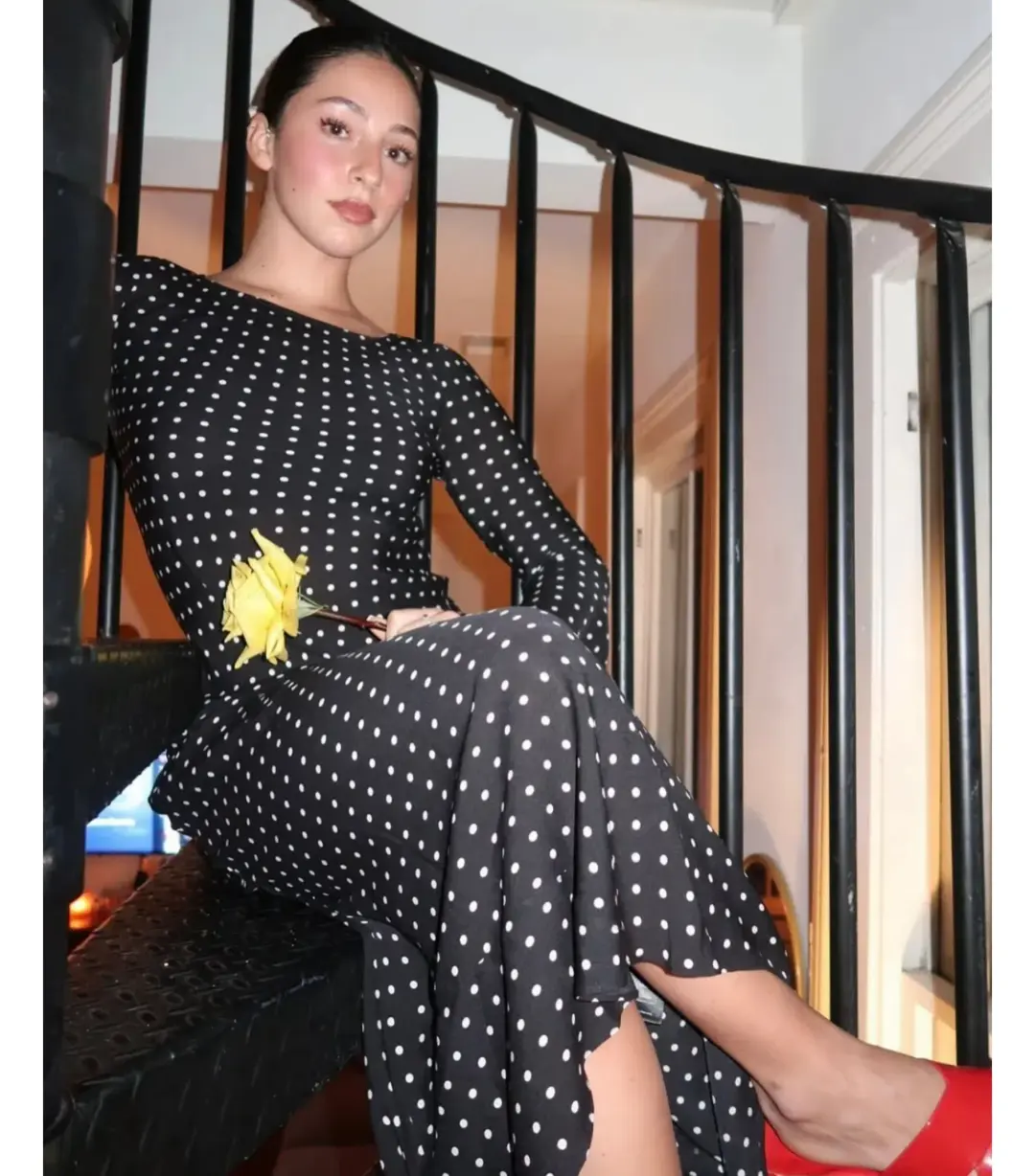 Realisation Par The Gia Maxi Dress in Petit Point Size Small / AU 8 for rent on The Volte - main image