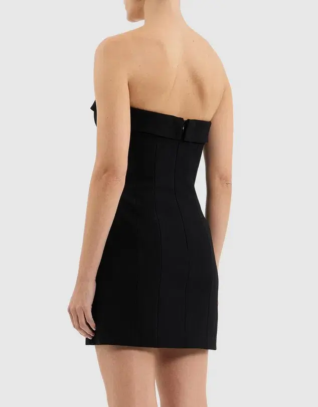 Rebecca Vallance Altair Mini Dress Black Size 10 - Image 4