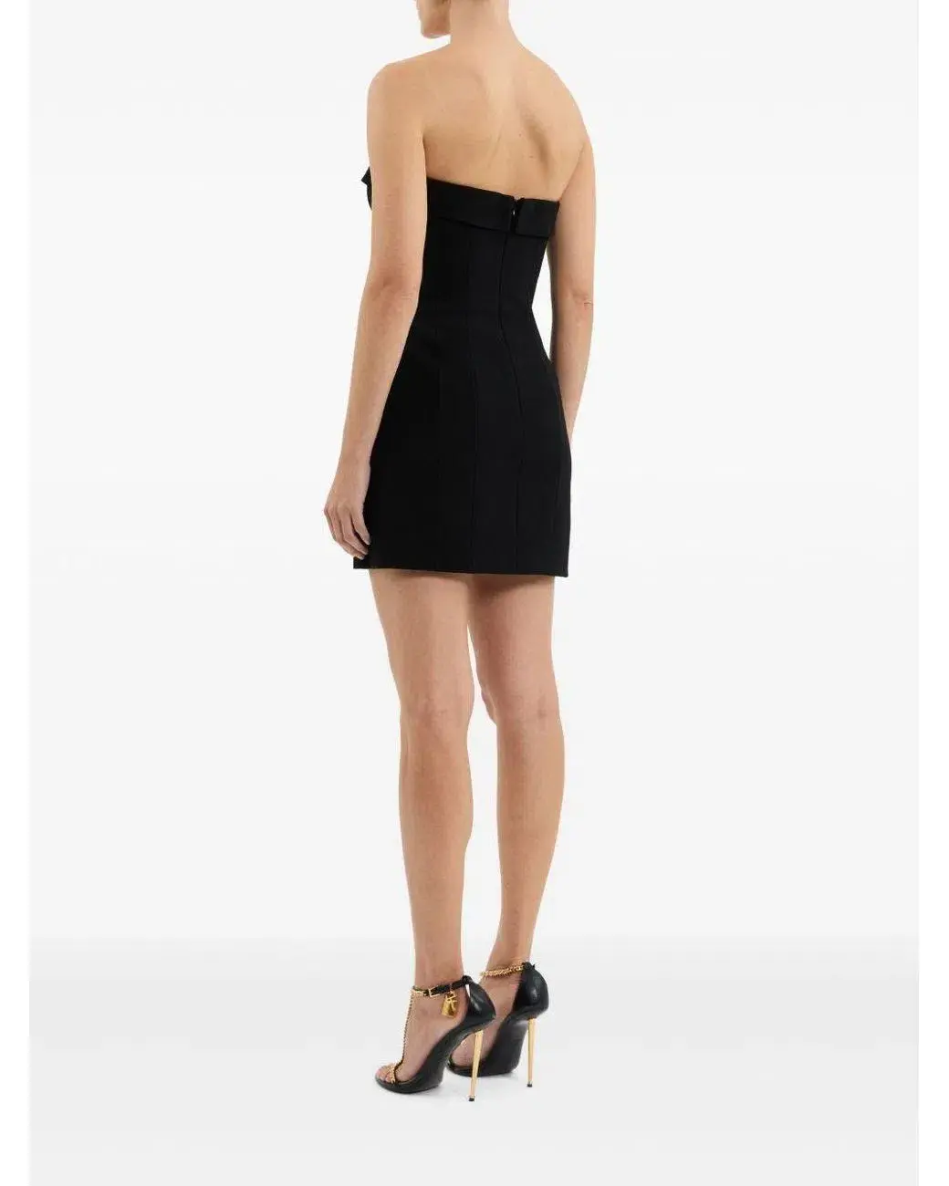 Rebecca Vallance Altair Mini Dress Black Size 10 - Image 5