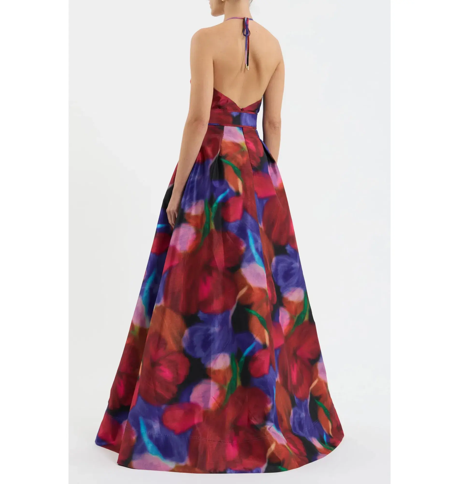 Rebecca Vallance Cabaret Roses Gown Floral Size 8 - Image 3
