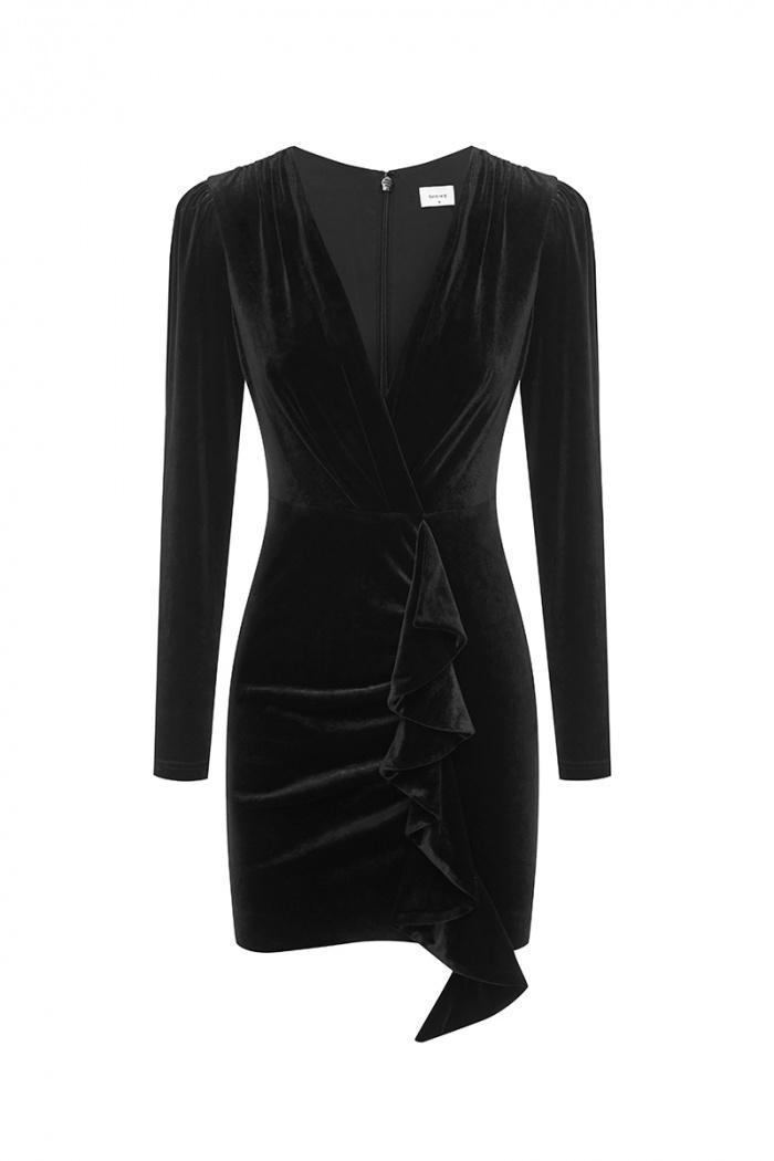 Sheike Phantom Dress Black Size 8 - Image 4