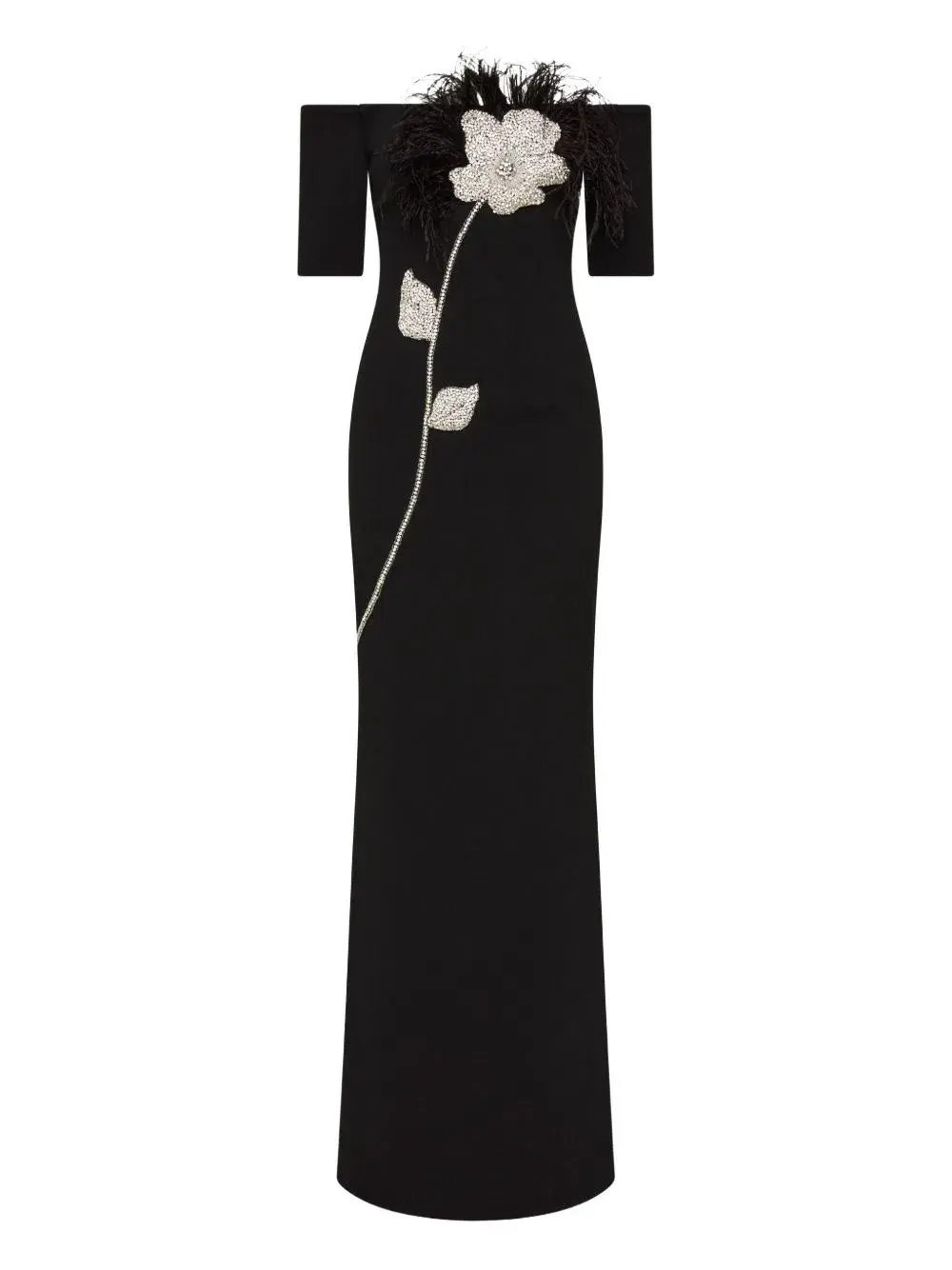 Rebecca Vallance Starlight Gown in Black Size AU 8 - Image 1