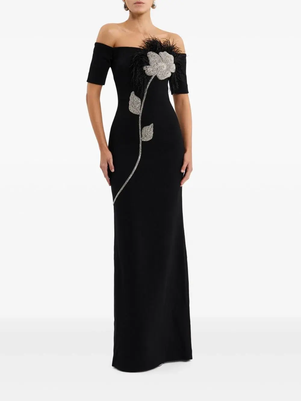 Rebecca Vallance Starlight Gown in Black Size AU 8 - Image 2