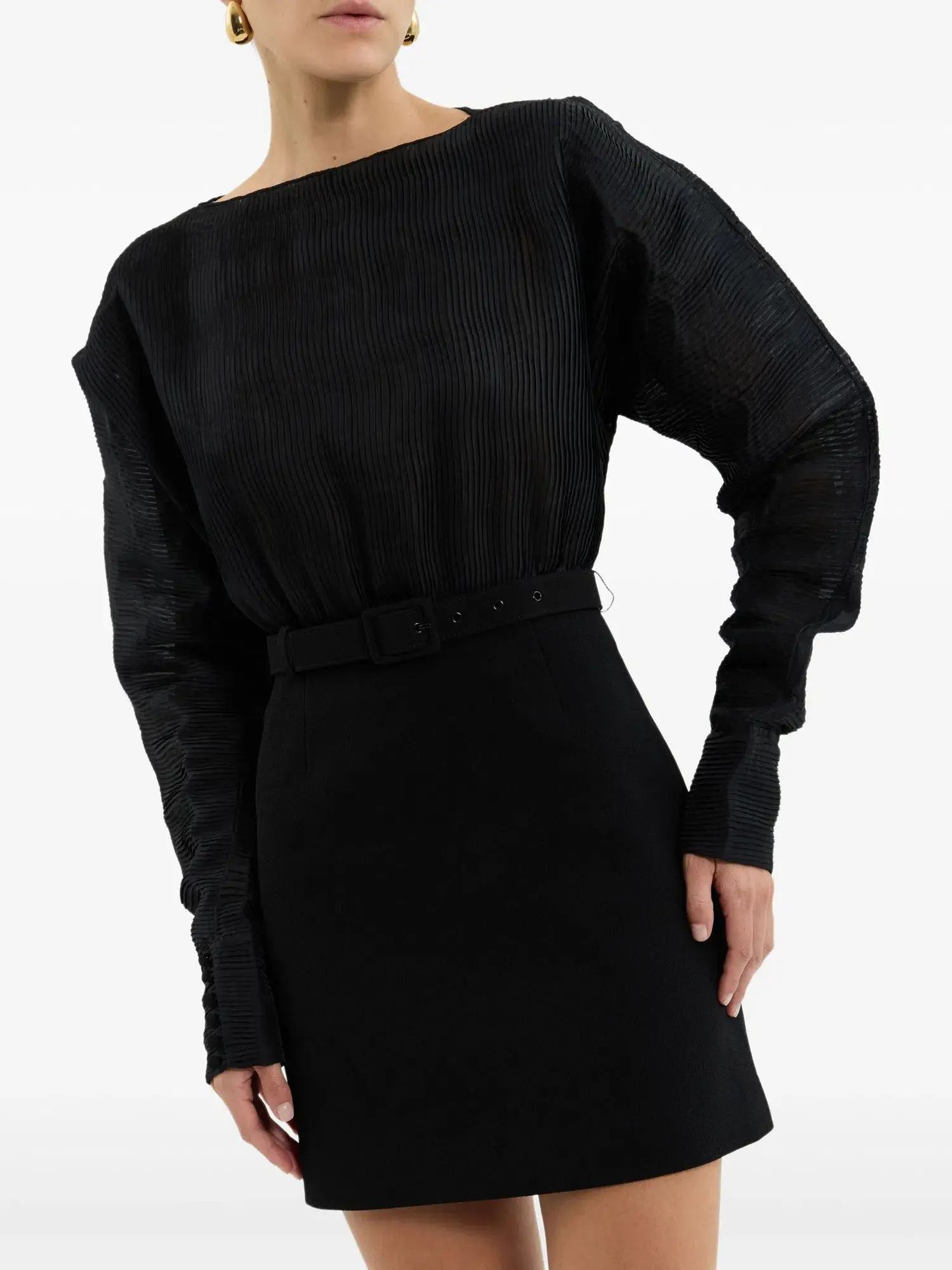 Rebecca Vallance Ursula Mini Dress Black Size 8 - Image 2