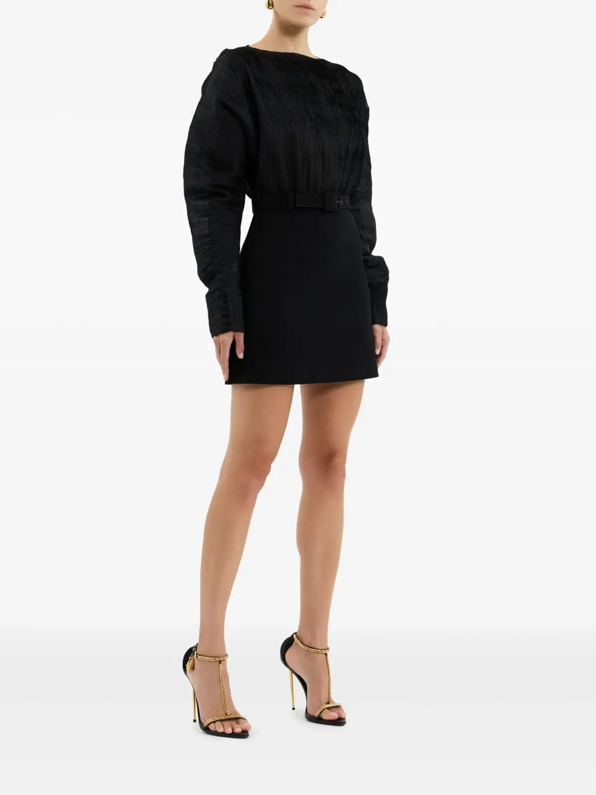 Rebecca Vallance Ursula Mini Dress Black Size 8 - Image 1