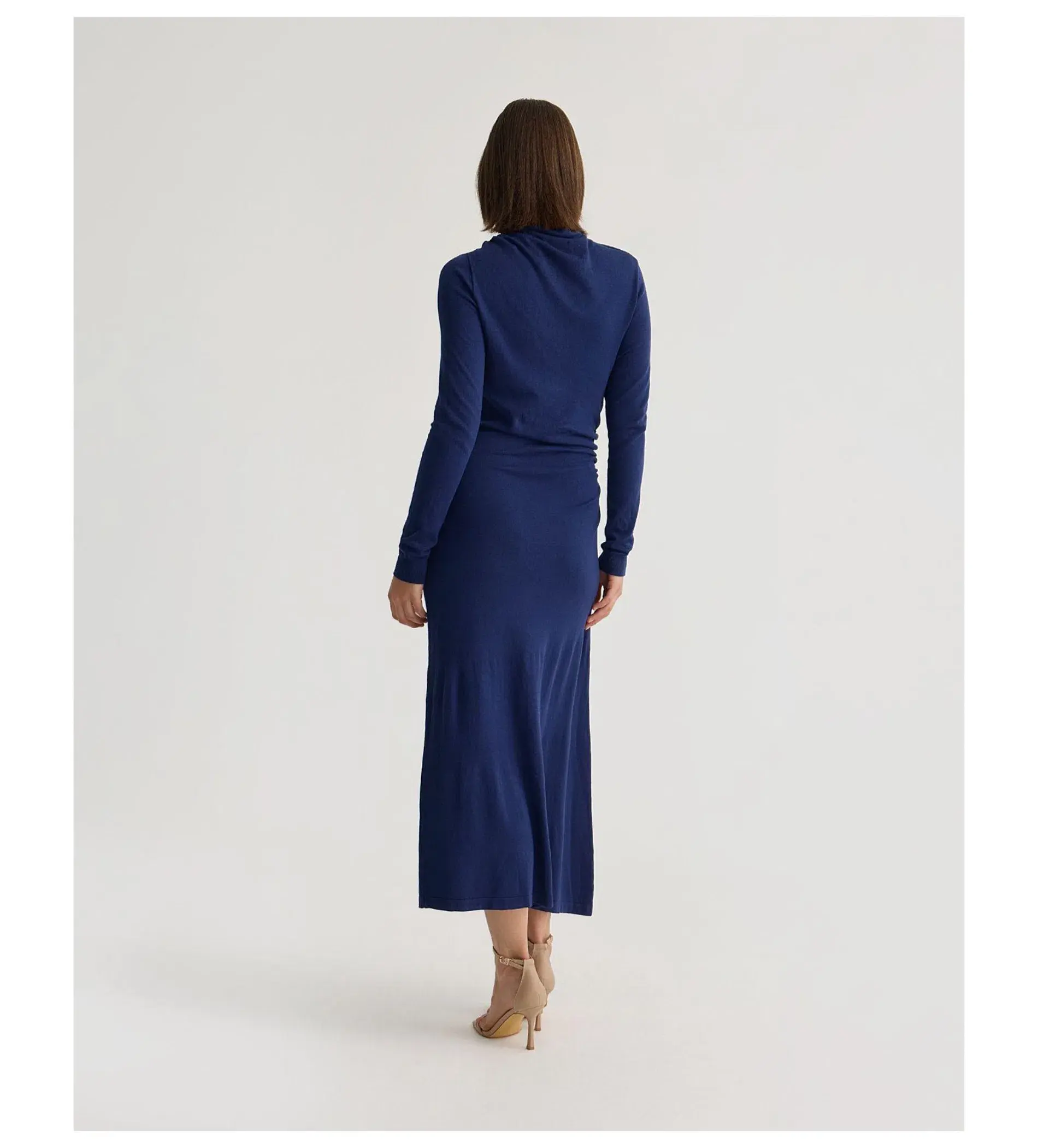 Oxford Nina Knitted Dress in Blue Size XS / AU 8 - Image 3