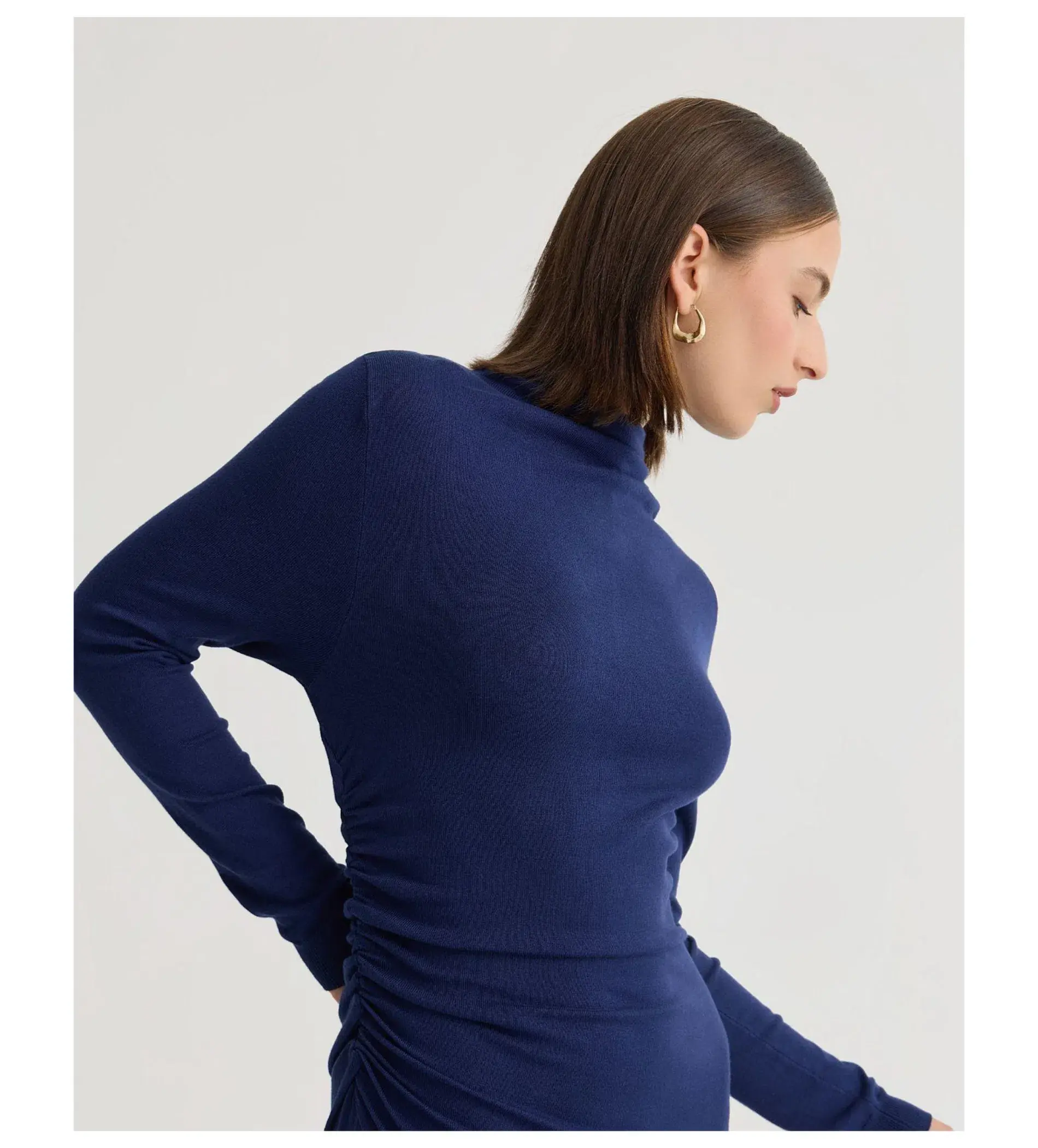 Oxford Nina Knitted Dress in Blue Size XS / AU 8 - Image 5