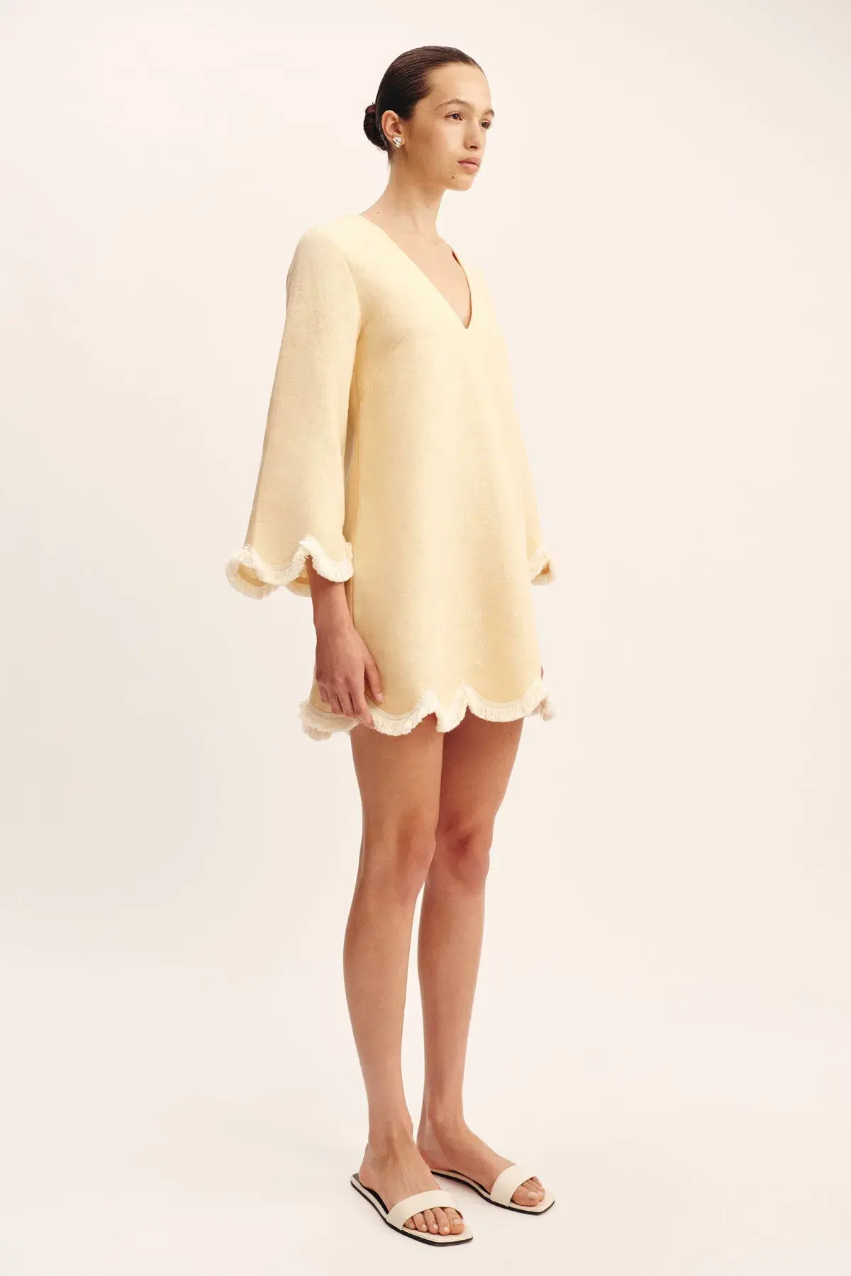 Posse the Label Essie Mini Kaftan Dusty Citron Size 10 - Image 5