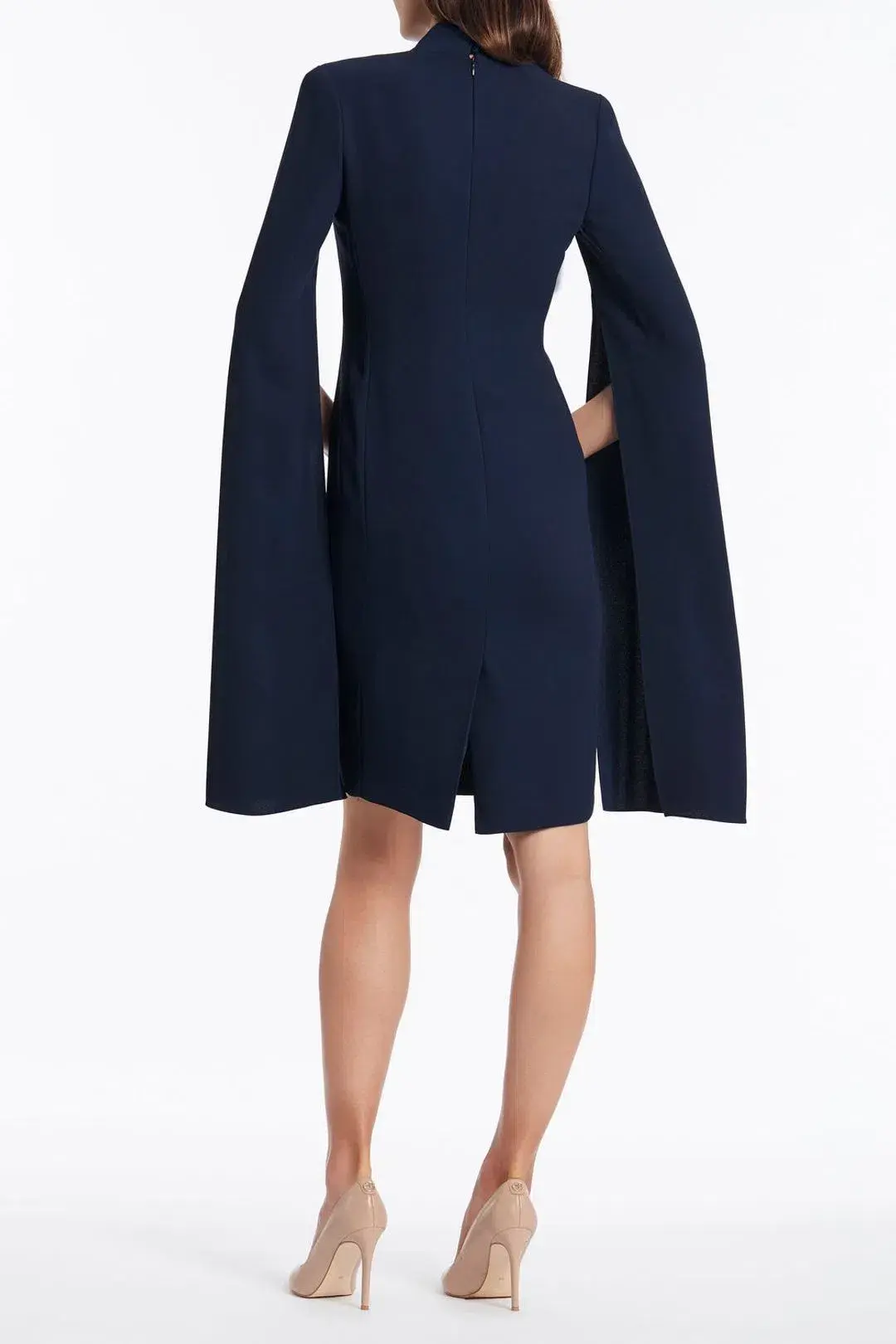 Carla Zampatti Celebration Dress Mini Navy Size AU 8 for rent on The Volte - main image
