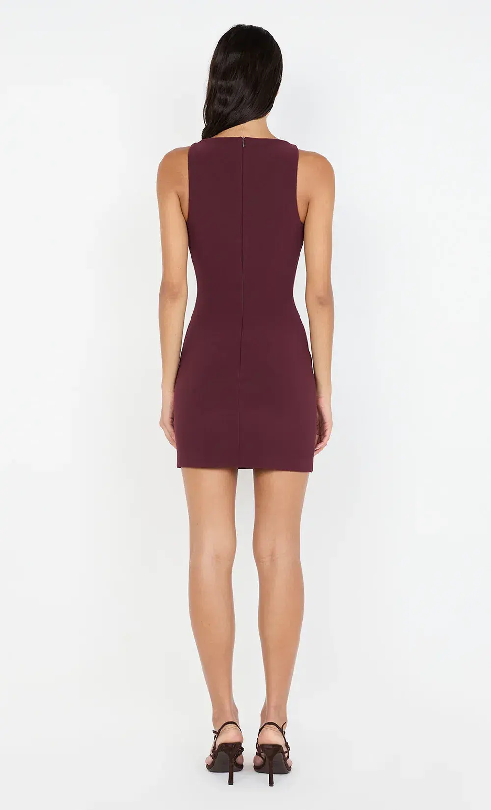 BEC + BRIDGE Clover Mini Dress Plum Size AU 6 - Image 3