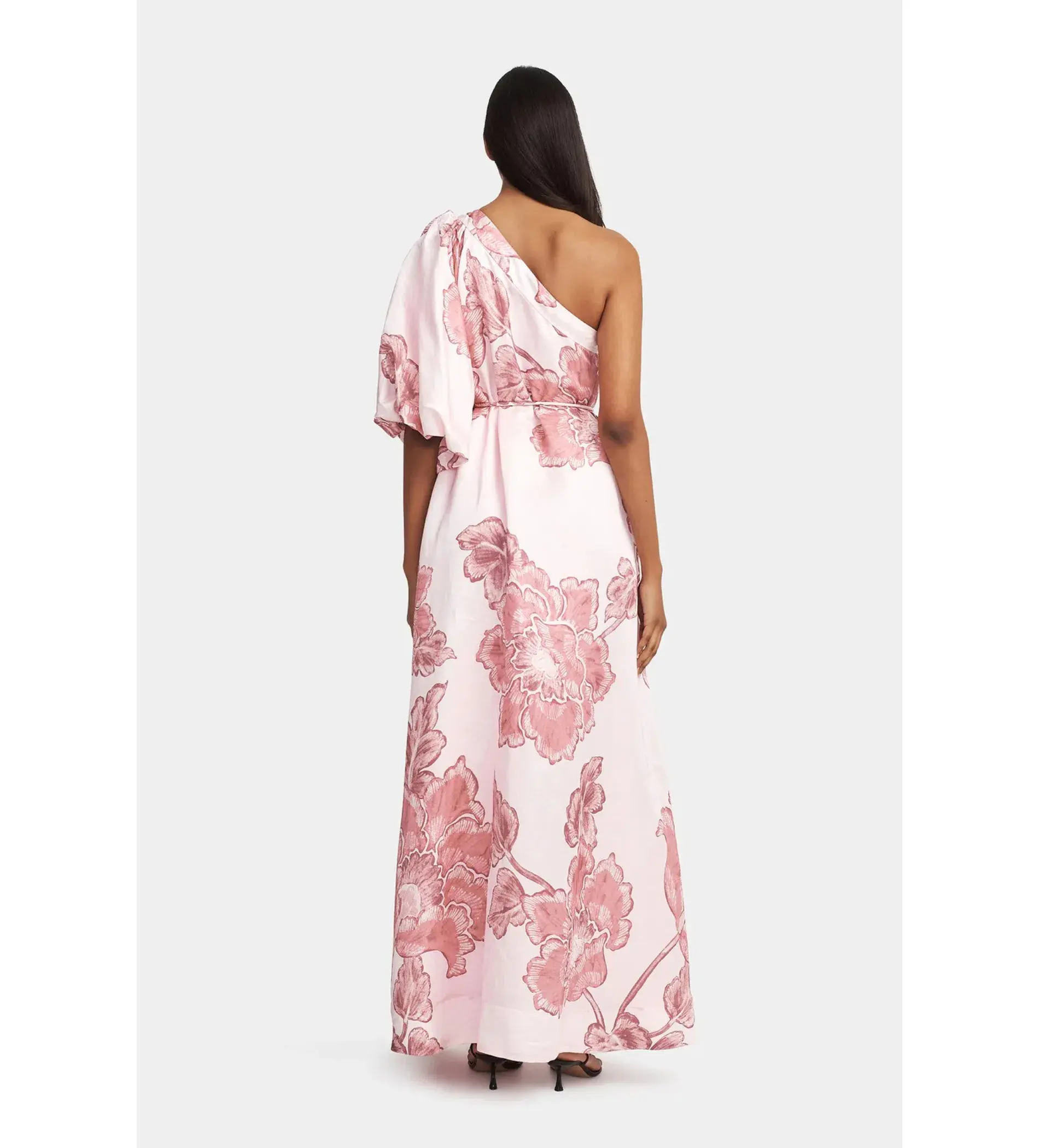 Hansen and Gretel Carmen Maxi Dress Orchid Bloom Size AU 10 - Image 5