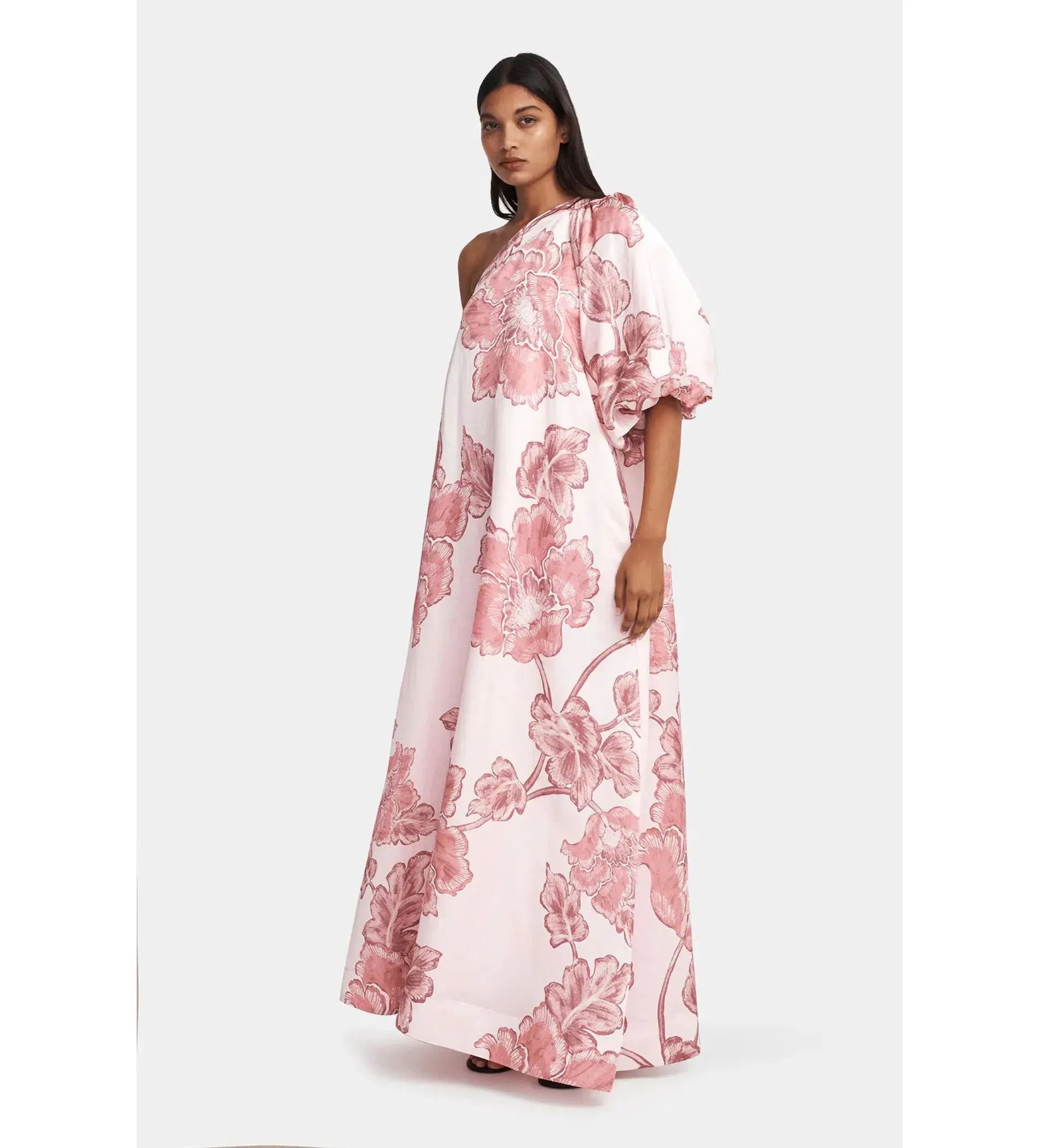 Hansen and Gretel Carmen Maxi Dress Orchid Bloom Size AU 10 - Image 4